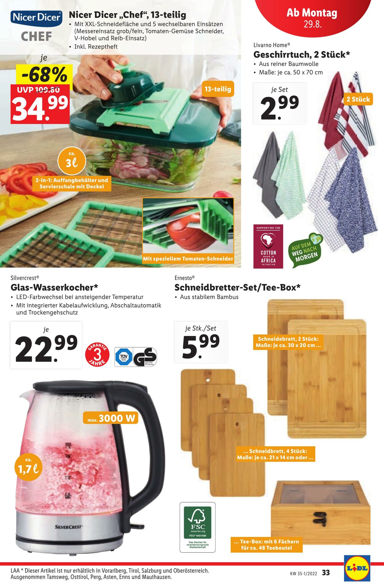 Prospekt Lidl 25.08.2022 - 31.08.2022