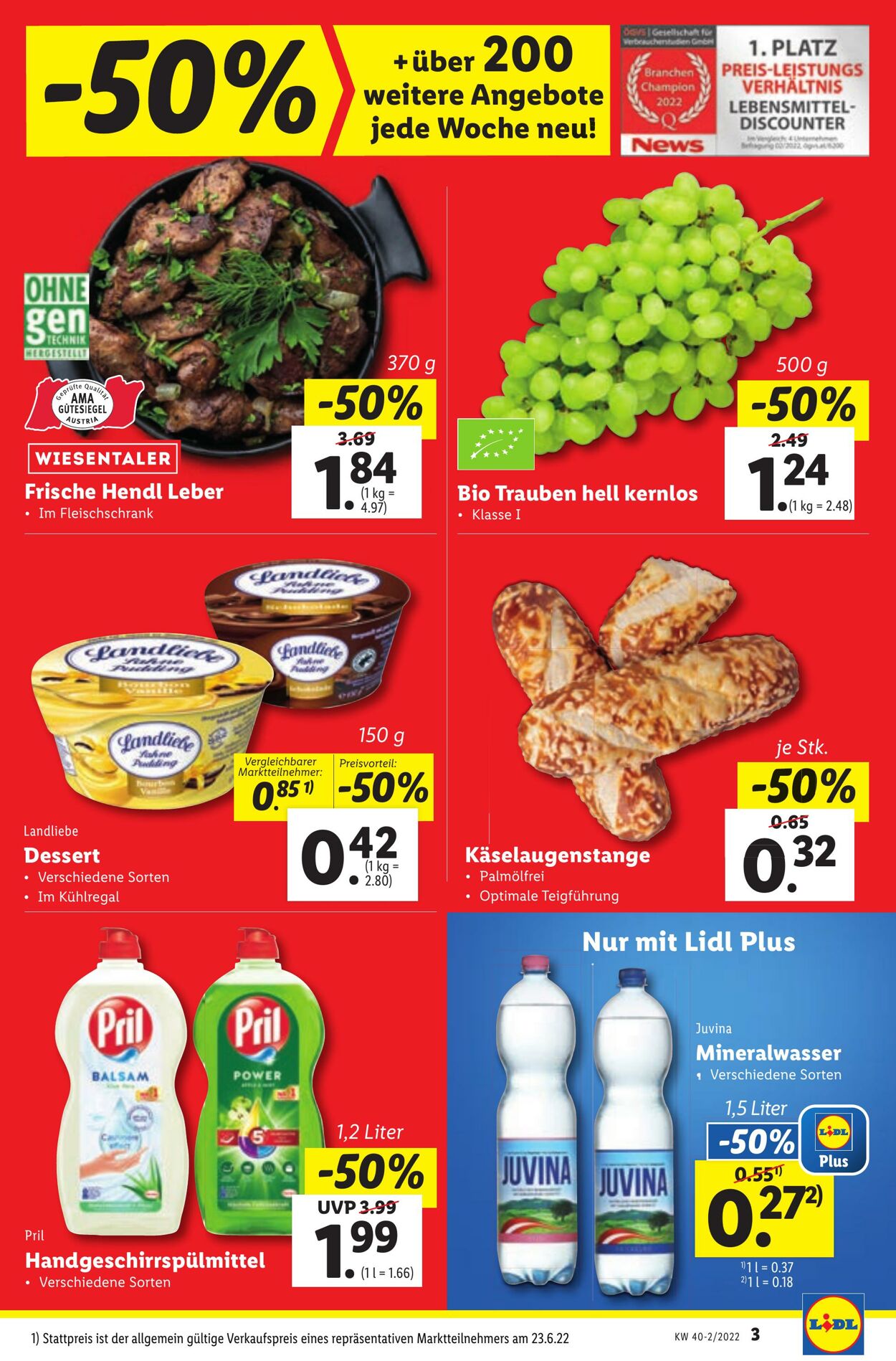 Prospekt Lidl 06.10.2022 - 12.10.2022