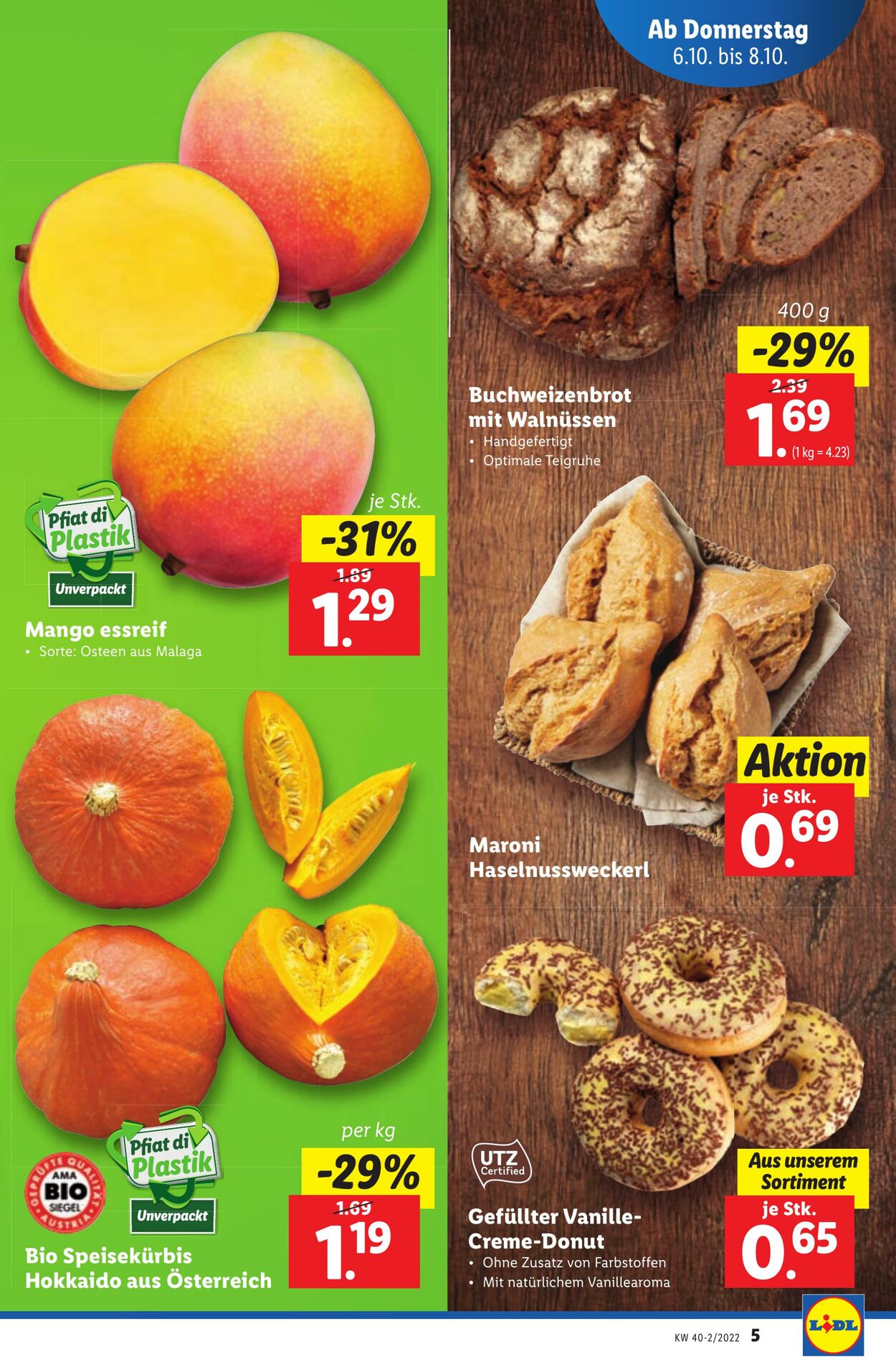 Prospekt Lidl 06.10.2022 - 12.10.2022