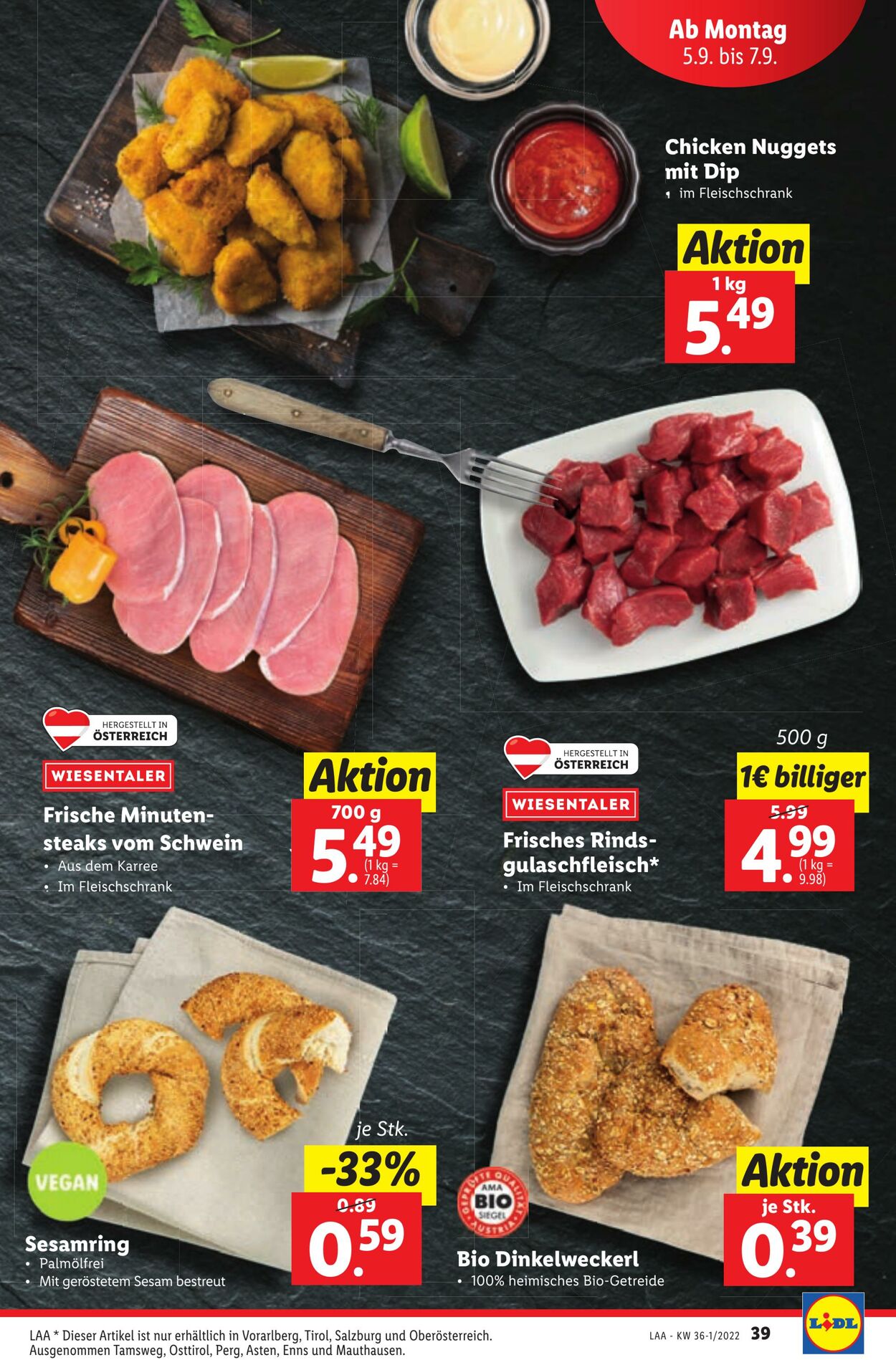 Prospekt Lidl 01.09.2022 - 07.09.2022