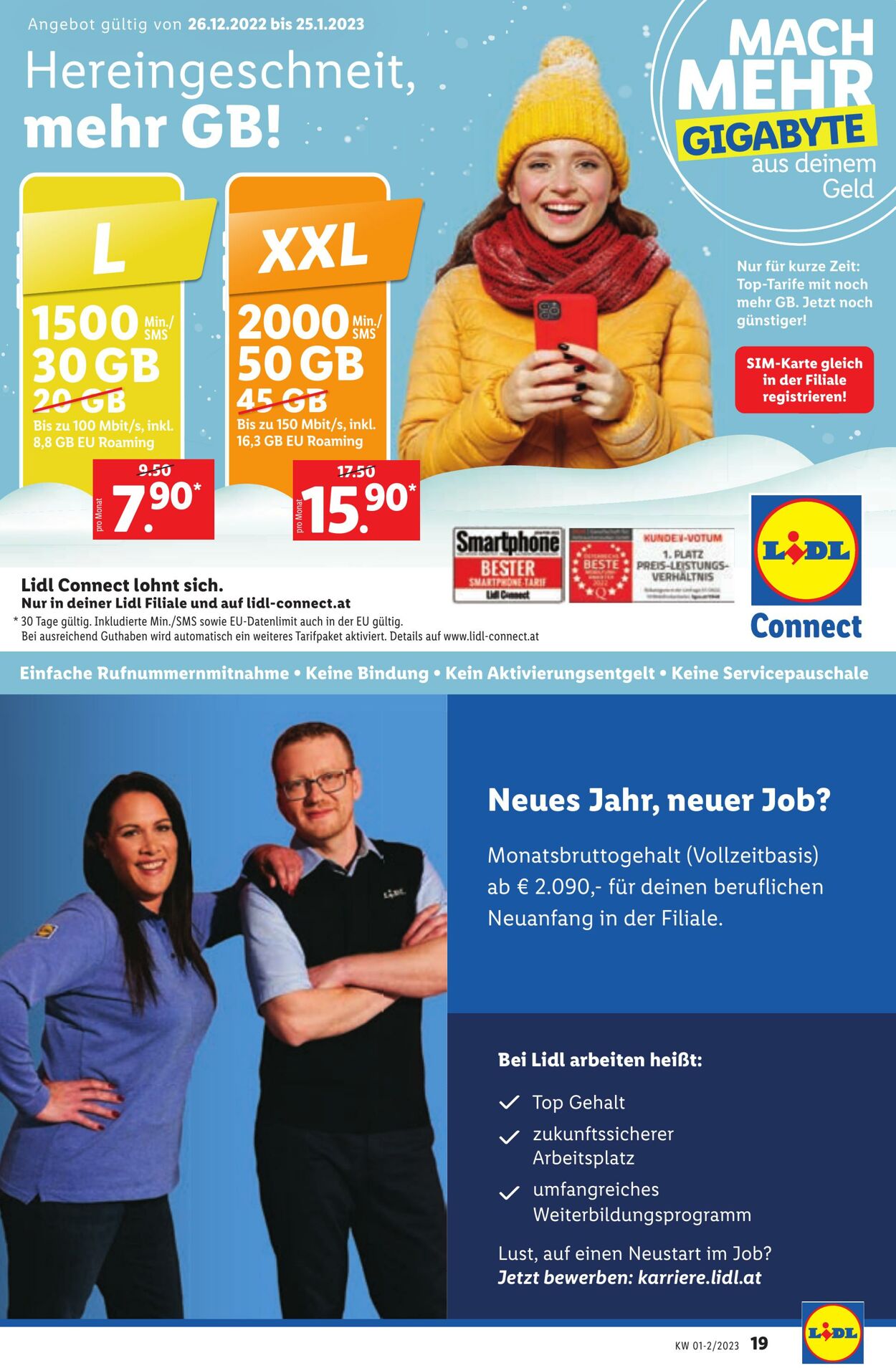 Prospekt Lidl 04.01.2023 - 11.01.2023