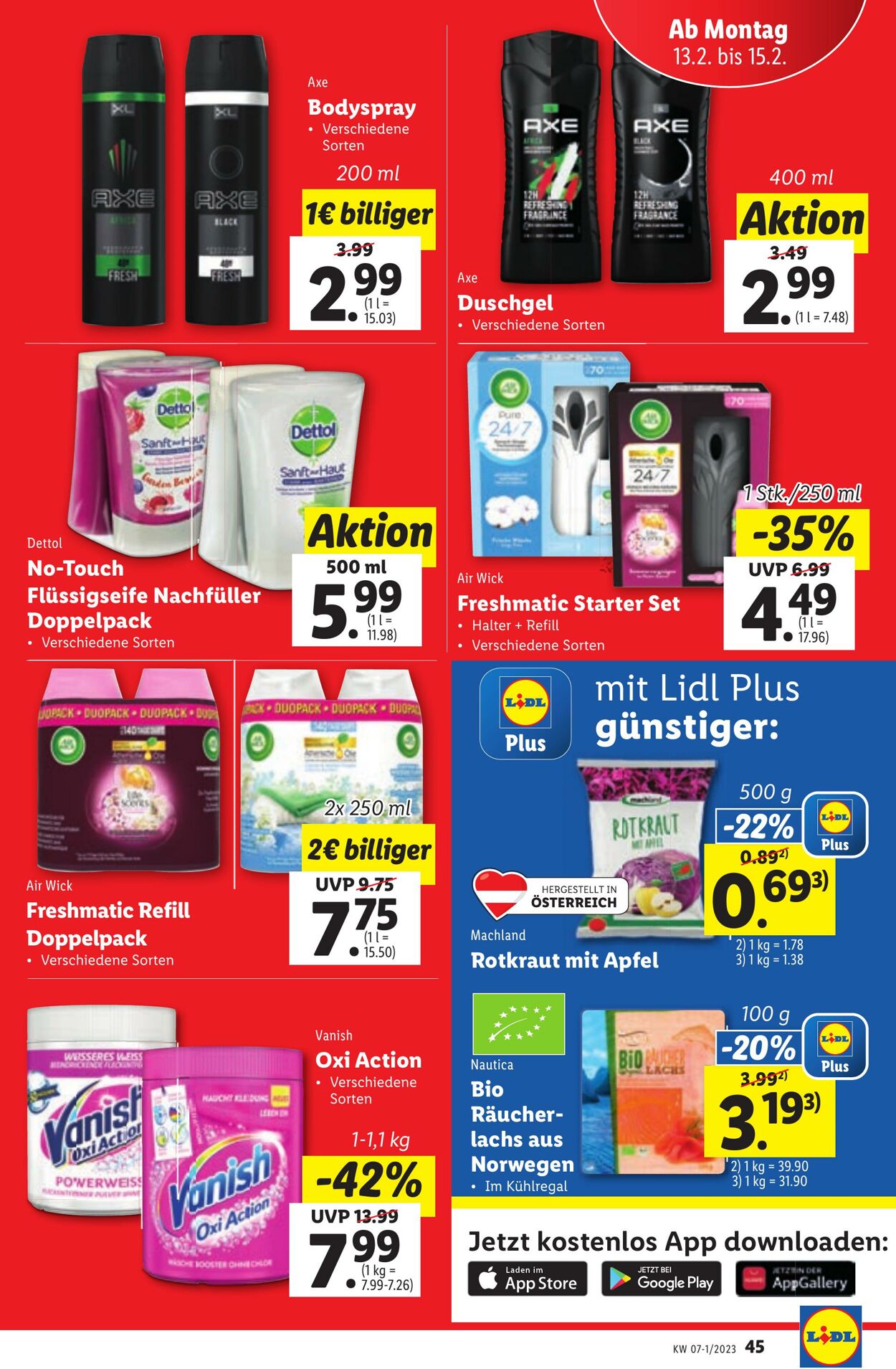 Prospekt Lidl 09.02.2023 - 15.02.2023