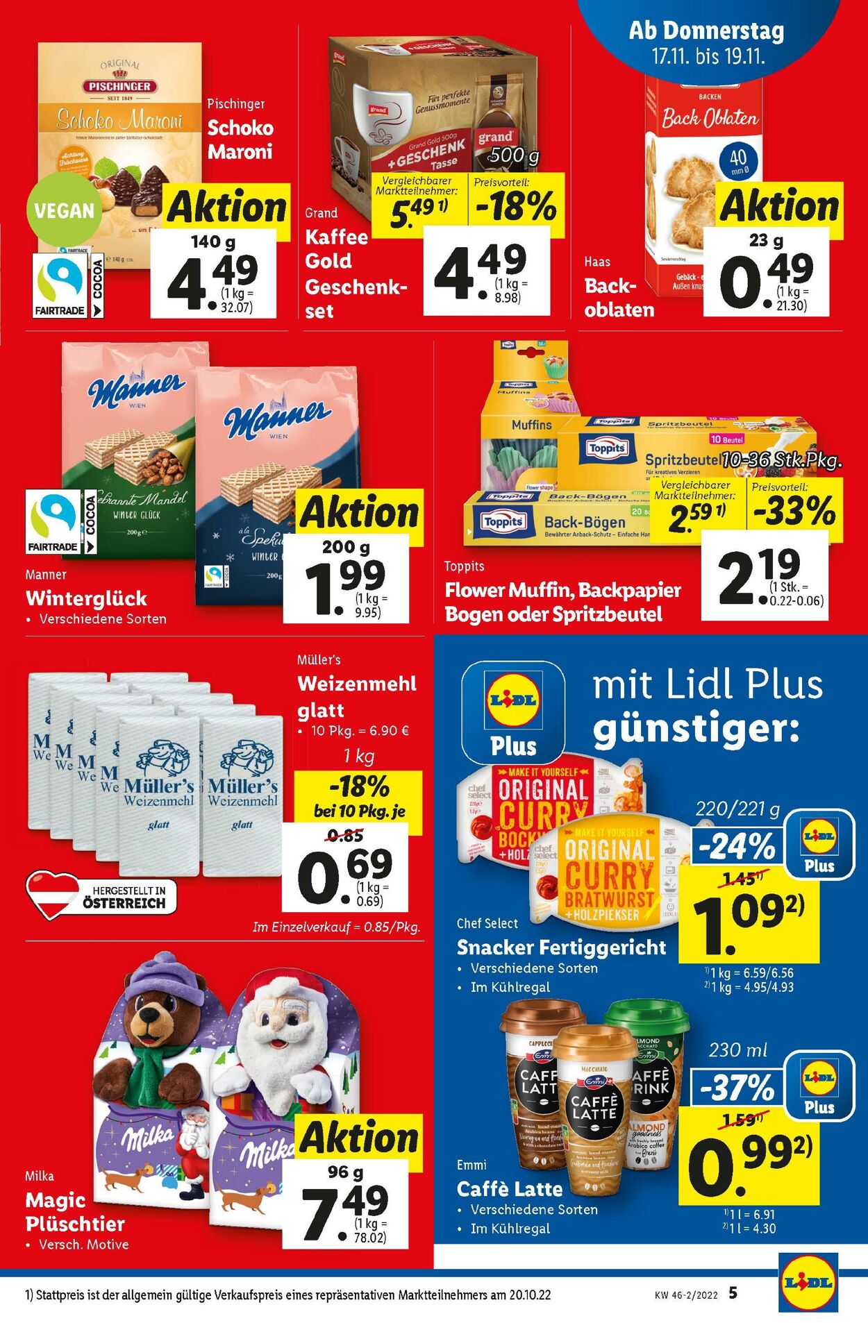 Prospekt Lidl 17.11.2022 - 23.11.2022