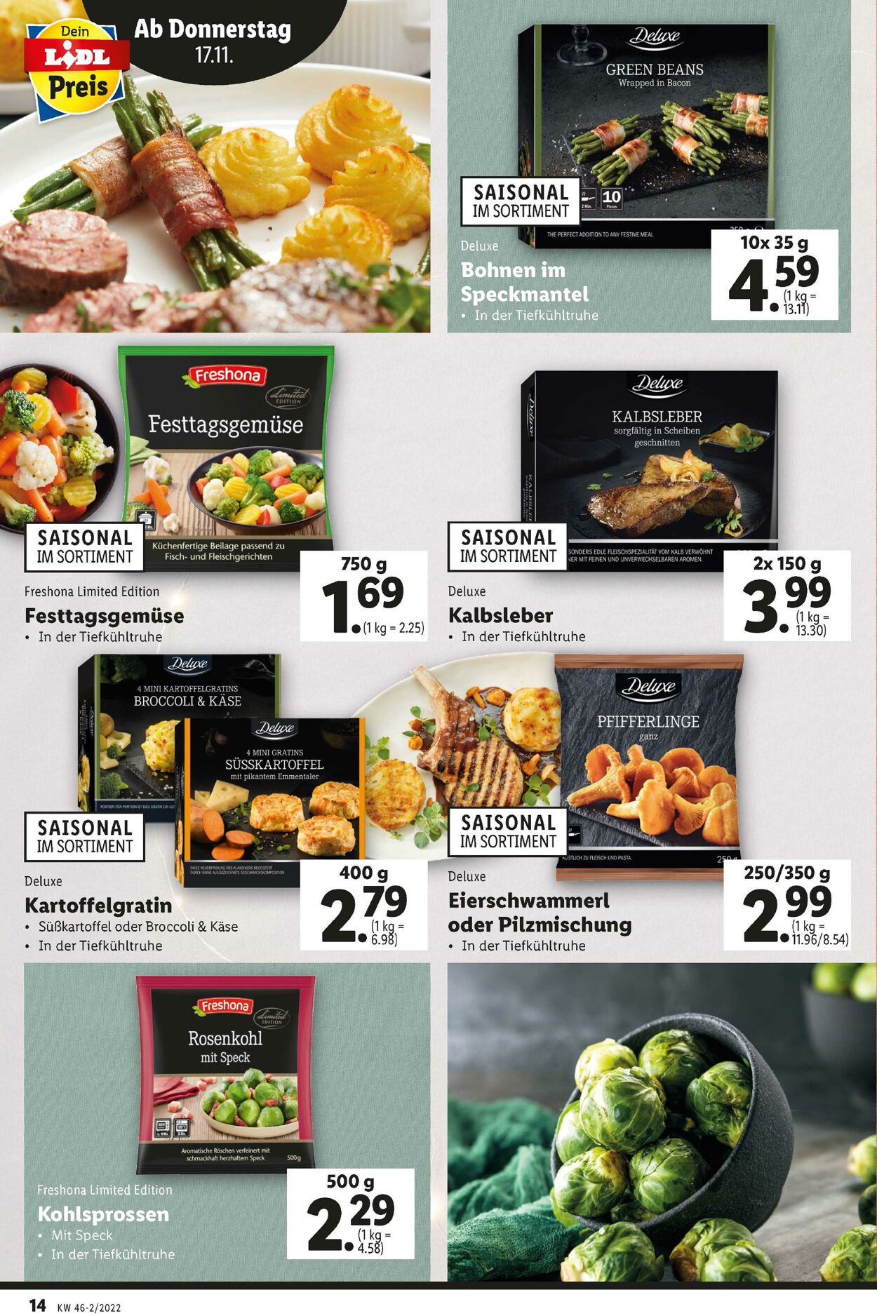 Prospekt Lidl 17.11.2022 - 23.11.2022