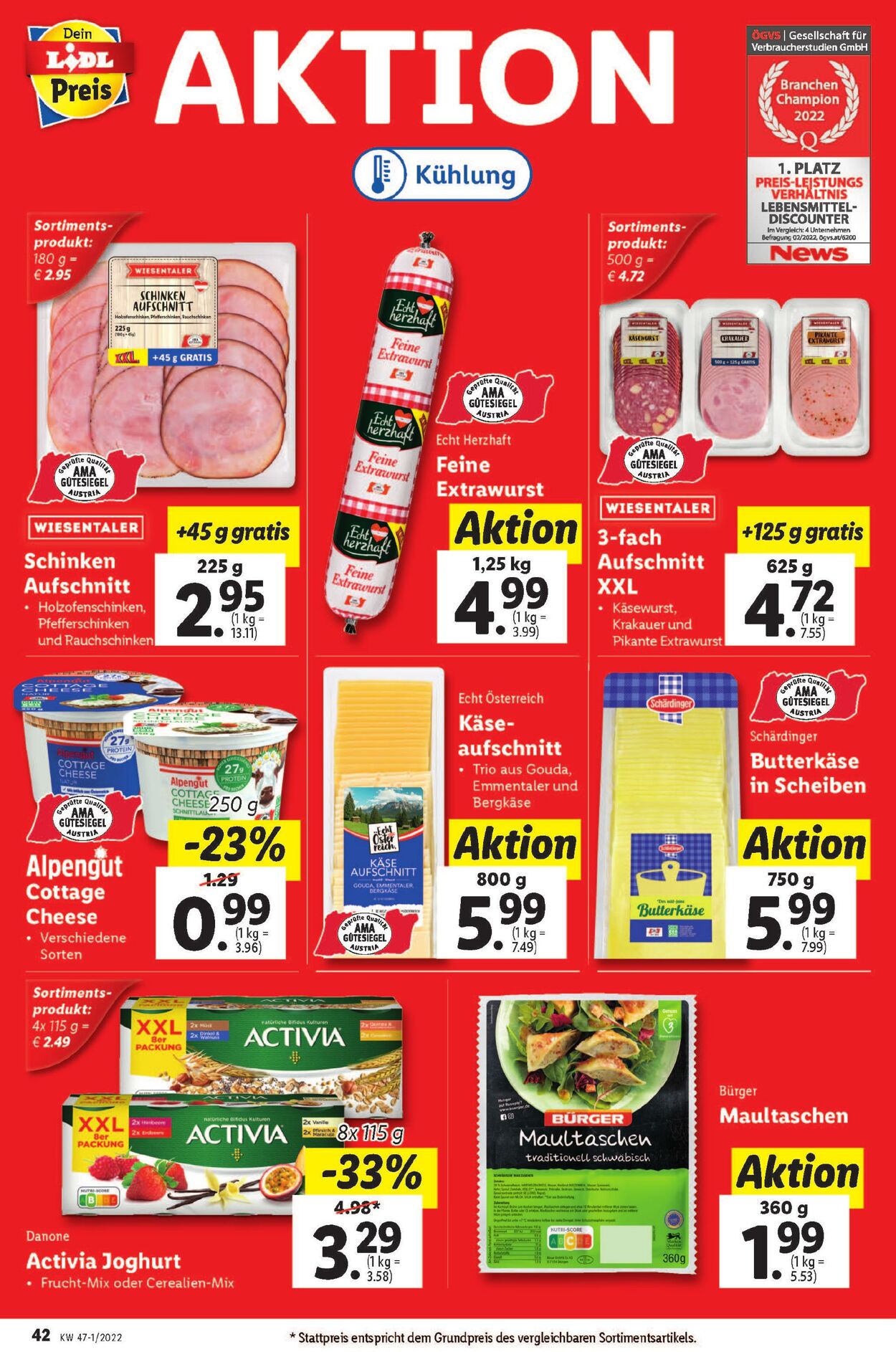 Prospekt Lidl 17.11.2022 - 23.11.2022