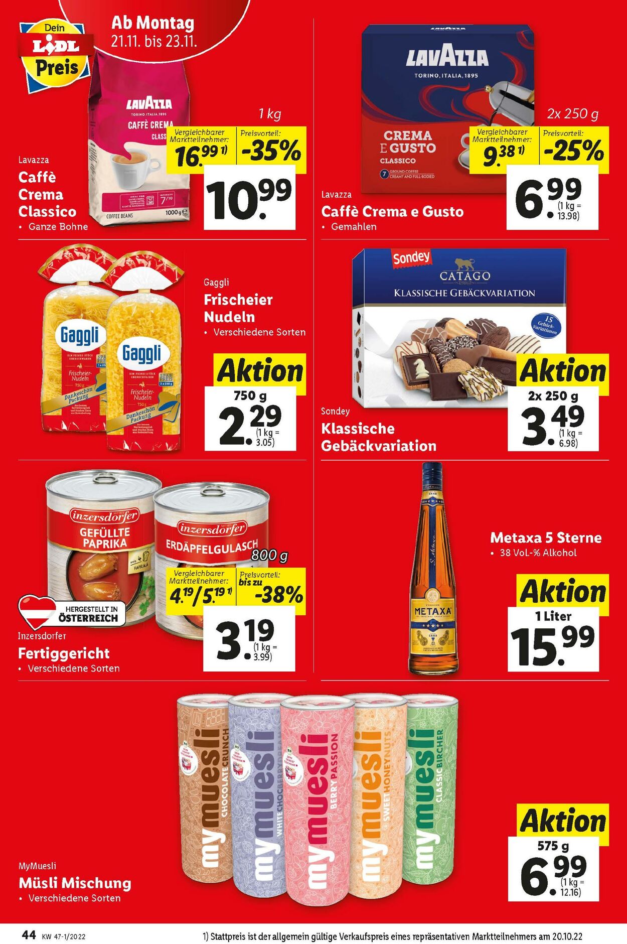 Prospekt Lidl 17.11.2022 - 23.11.2022