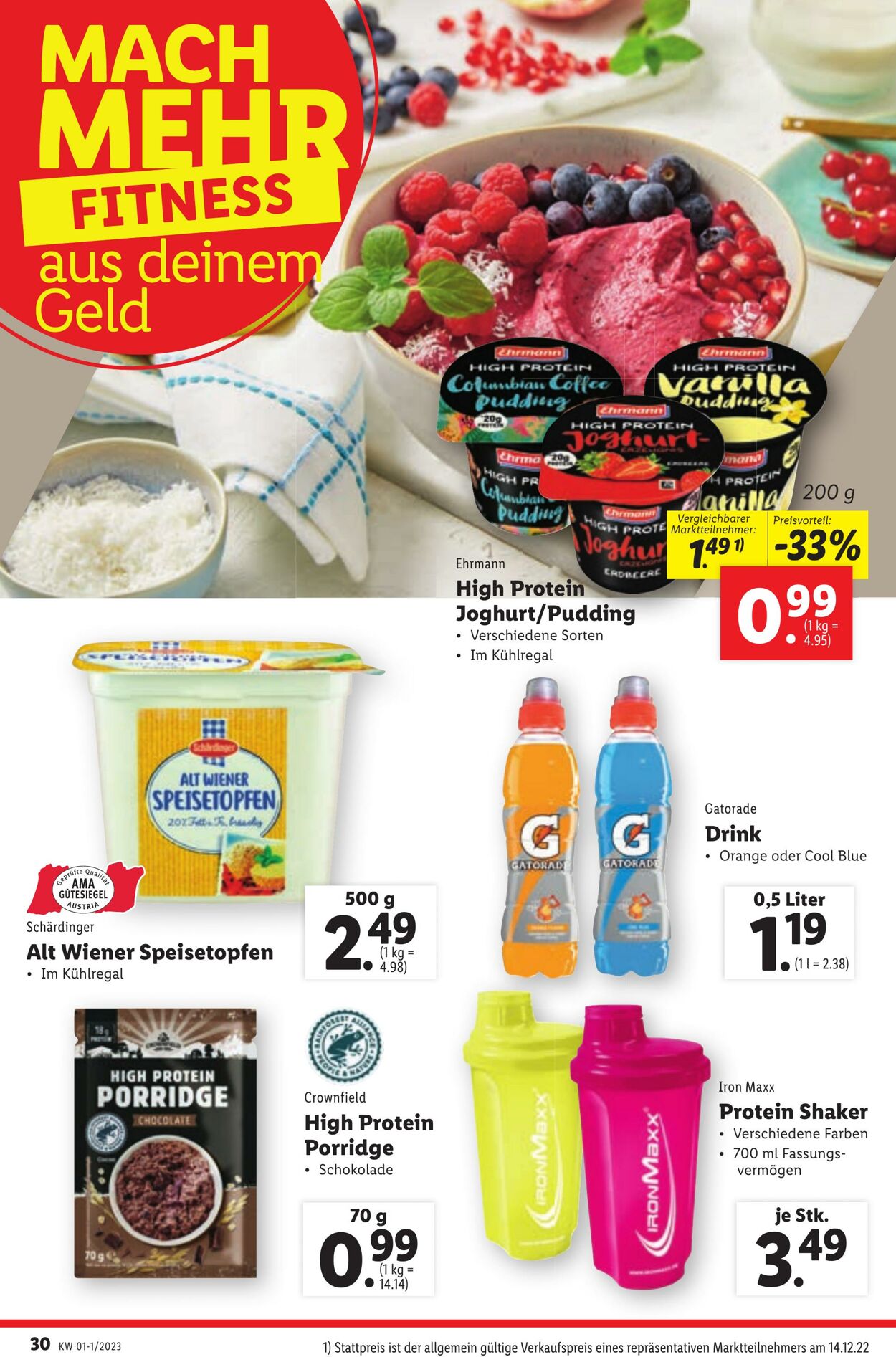 Prospekt Lidl 29.12.2022 - 03.01.2023