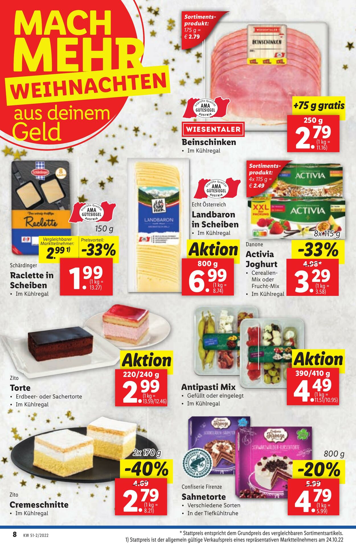 Prospekt Lidl 22.12.2022 - 28.12.2022