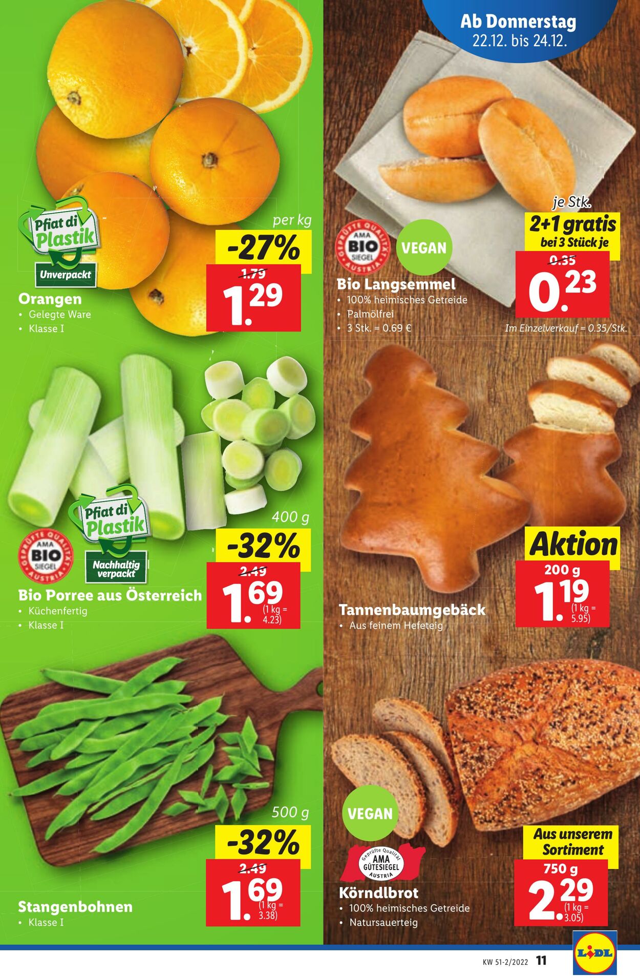 Prospekt Lidl 22.12.2022 - 28.12.2022