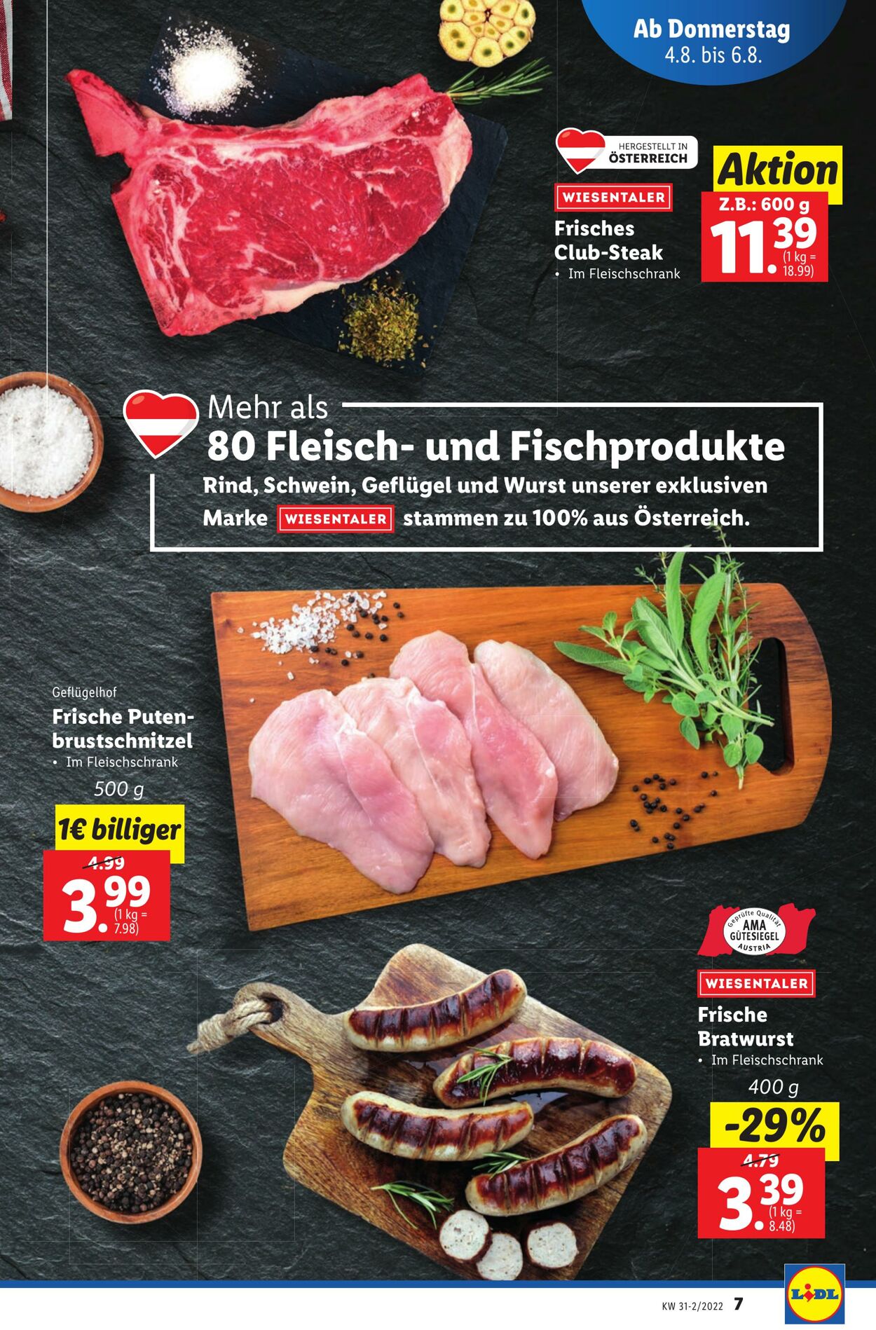 Prospekt Lidl 04.08.2022 - 10.08.2022