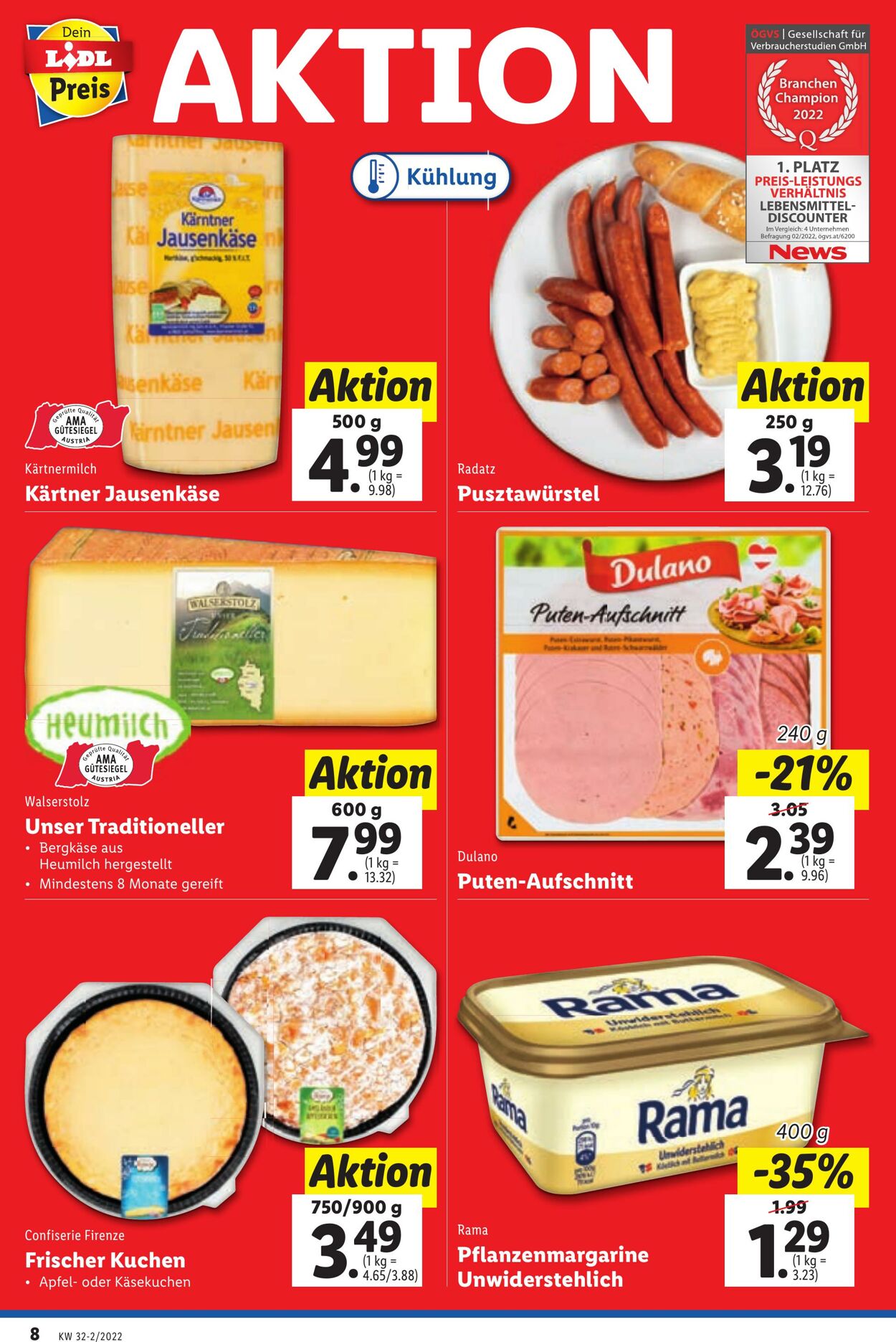 Prospekt Lidl 11.08.2022 - 17.08.2022