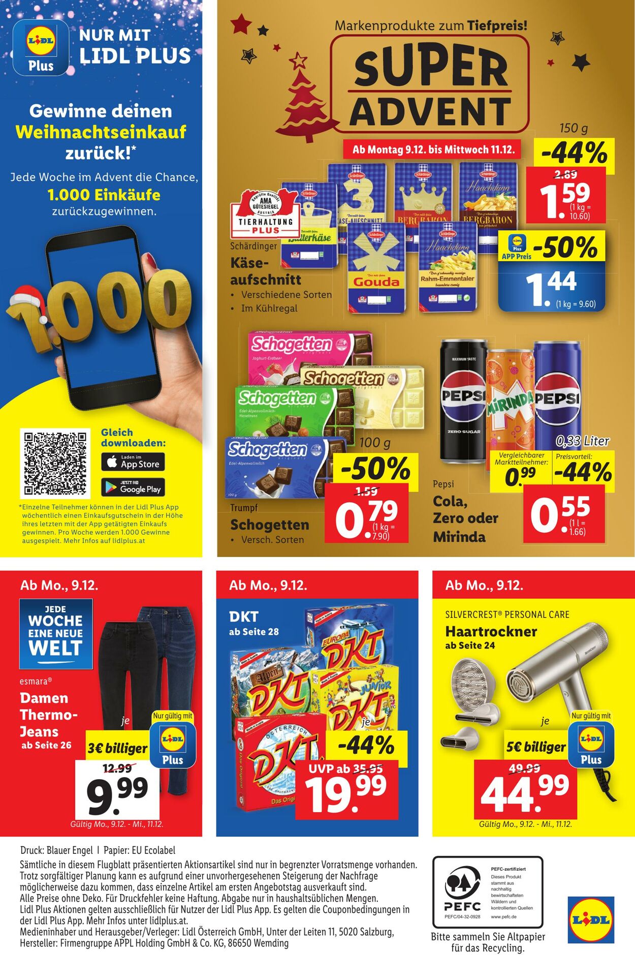 Prospekt Lidl 05.12.2024 - 11.12.2024