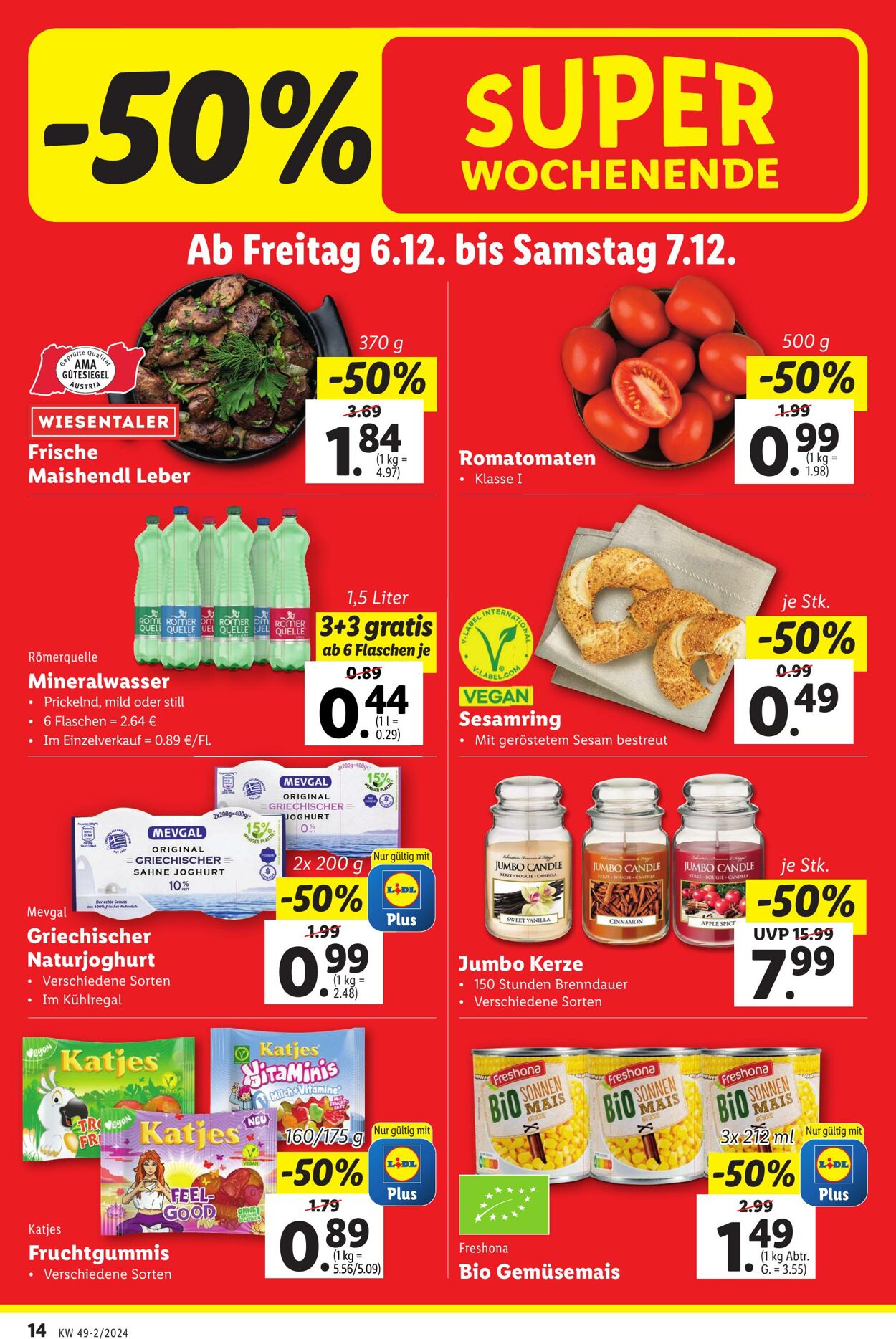 Prospekt Lidl 05.12.2024 - 11.12.2024