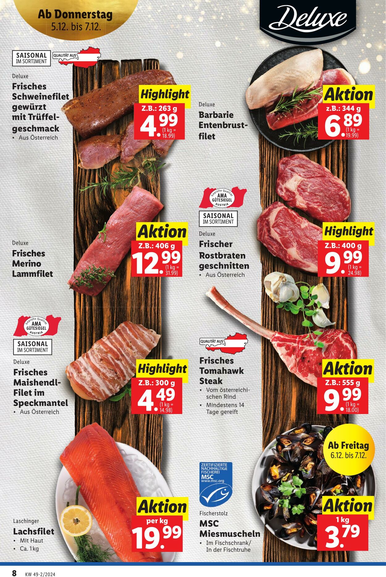 Prospekt Lidl 05.12.2024 - 11.12.2024