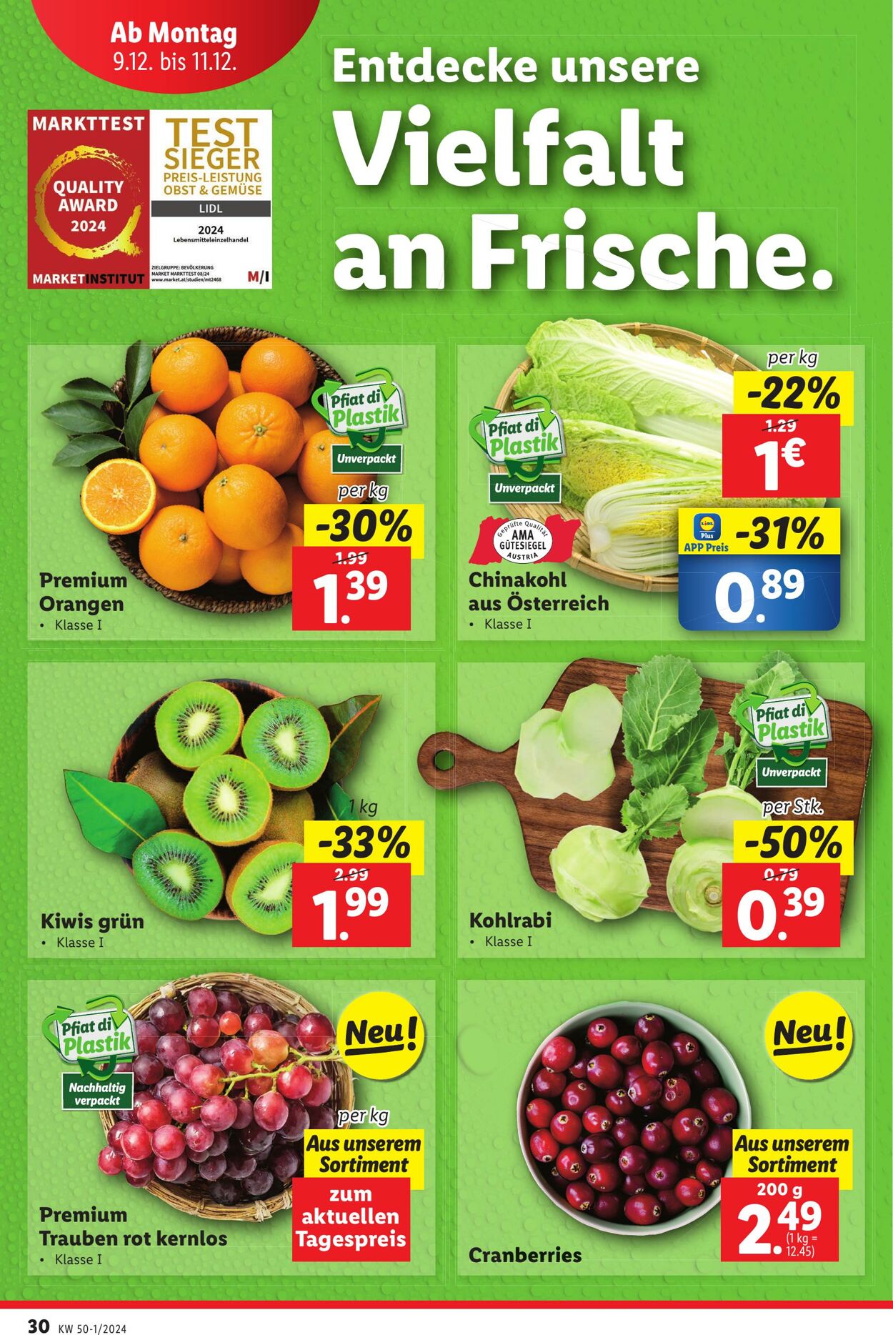 Prospekt Lidl 05.12.2024 - 11.12.2024