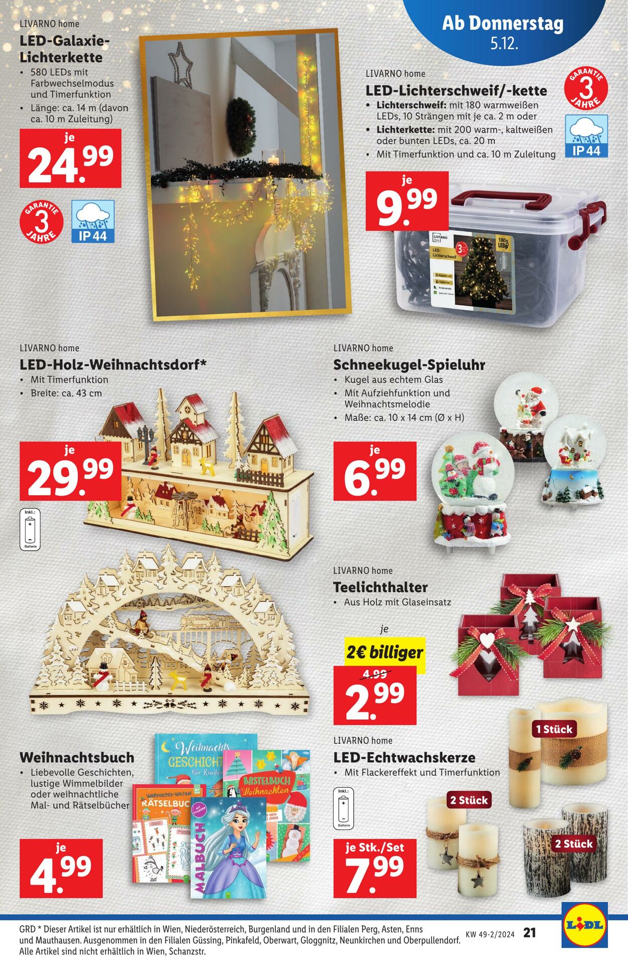 Prospekt Lidl 05.12.2024 - 11.12.2024