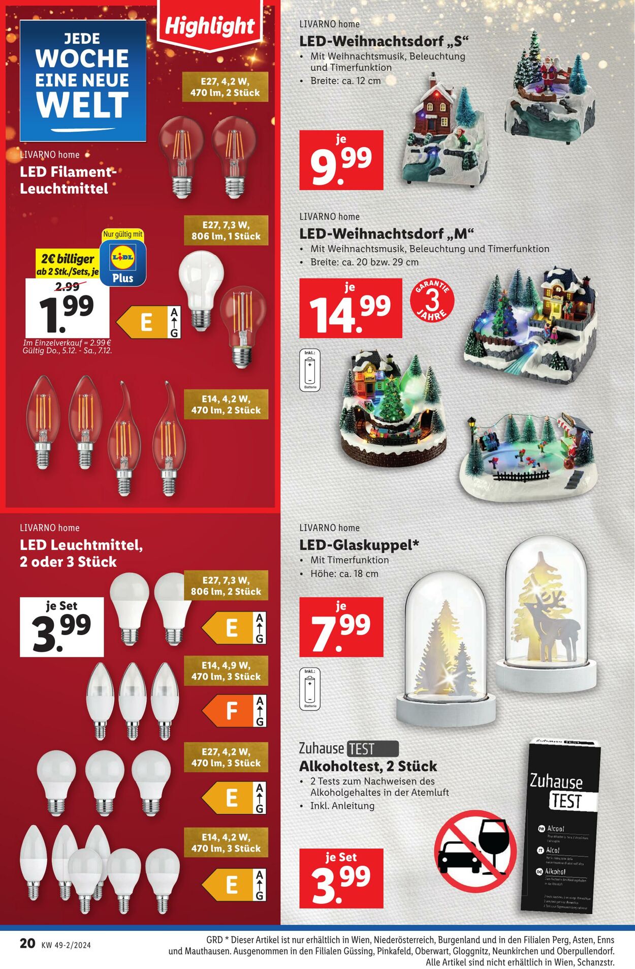 Prospekt Lidl 05.12.2024 - 11.12.2024