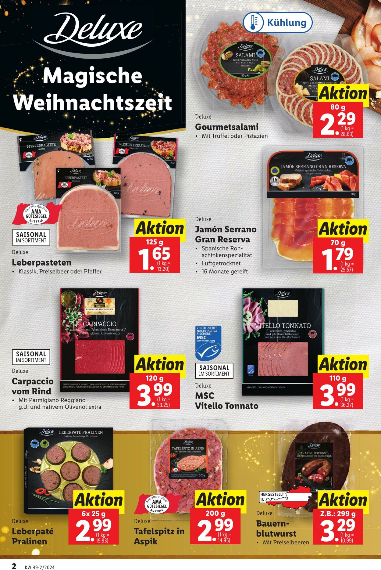 Prospekt Lidl 05.12.2024 - 11.12.2024