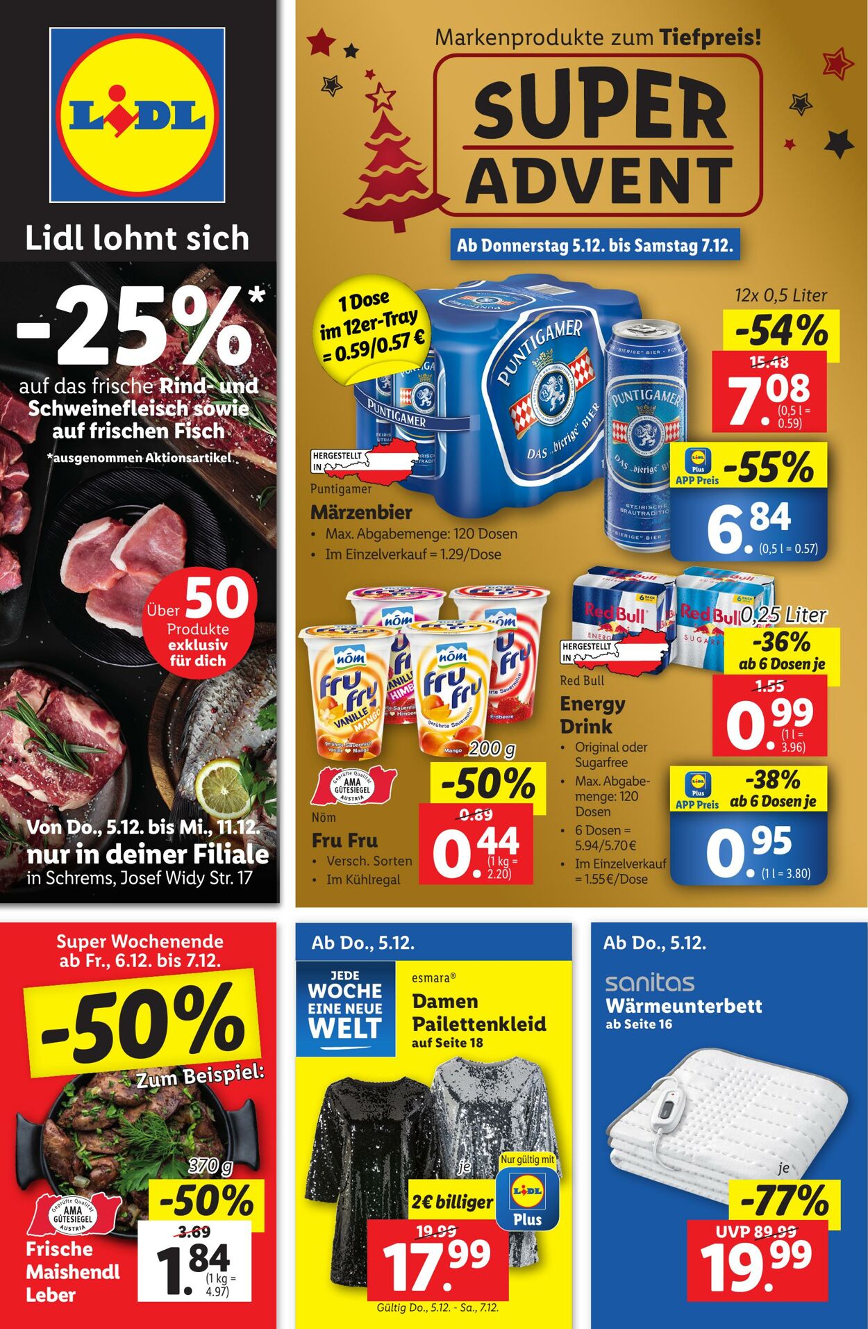 Prospekt Lidl 05.12.2024 - 11.12.2024