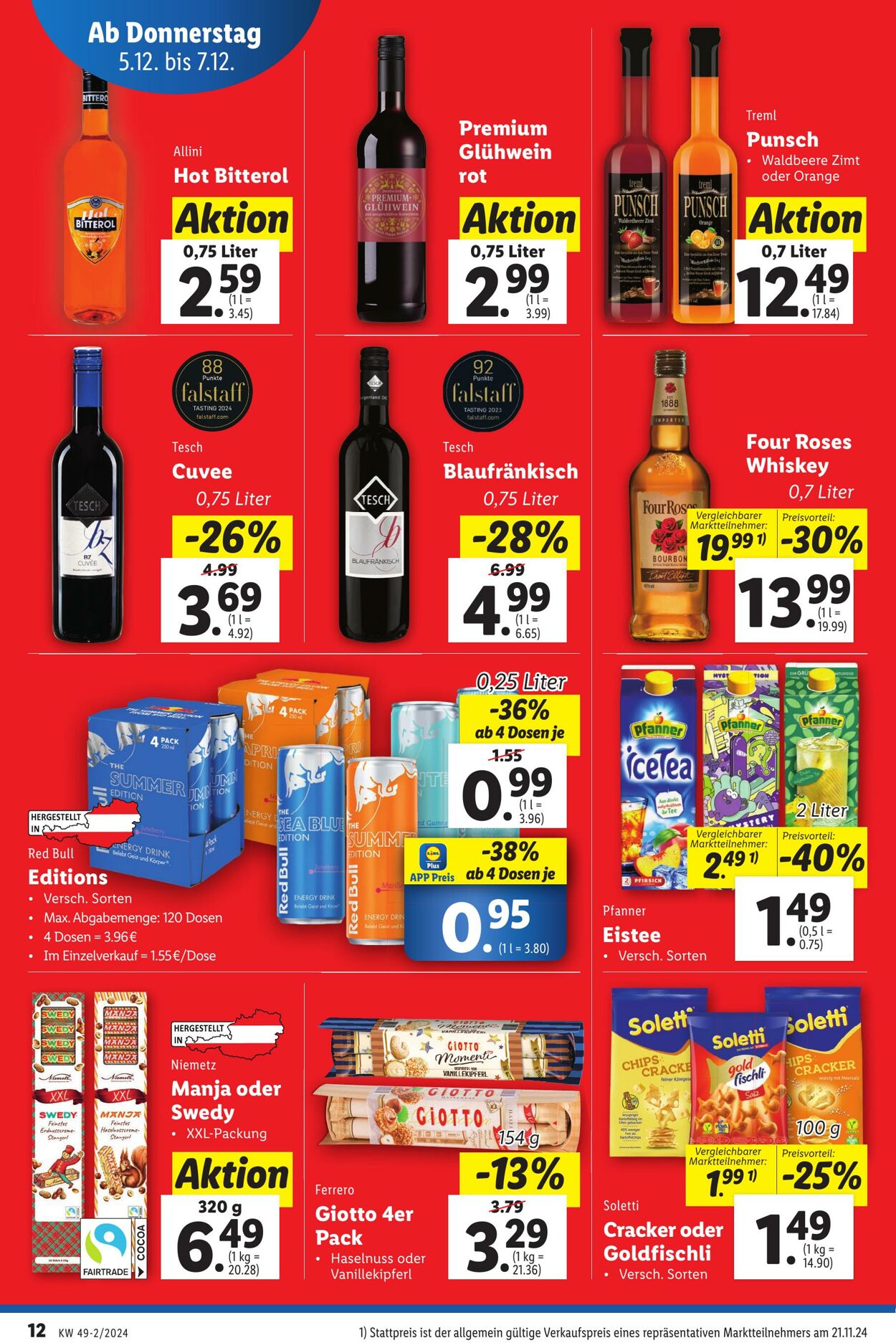 Prospekt Lidl 05.12.2024 - 11.12.2024