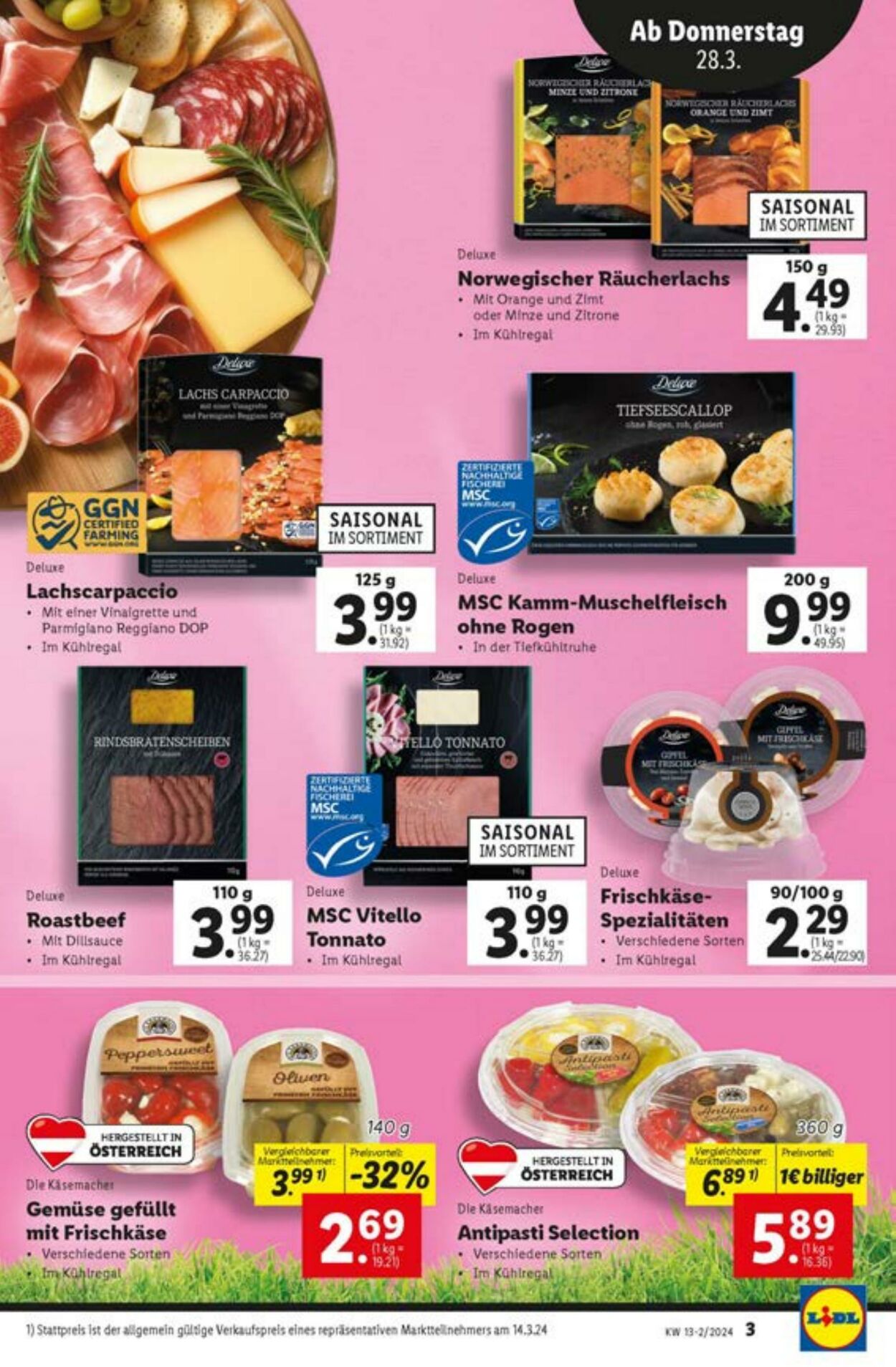 Prospekt Lidl 28.03.2024 - 03.04.2024