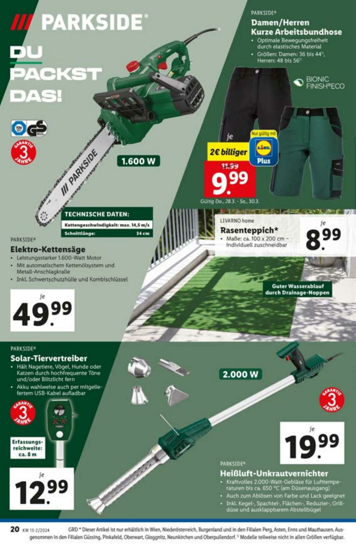 Prospekt Lidl 28.03.2024 - 03.04.2024