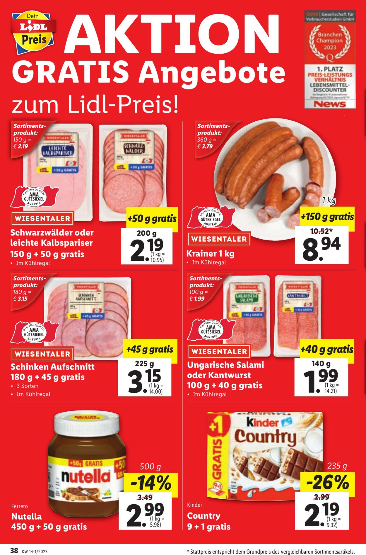 Prospekt Lidl 30.03.2023 - 05.04.2023