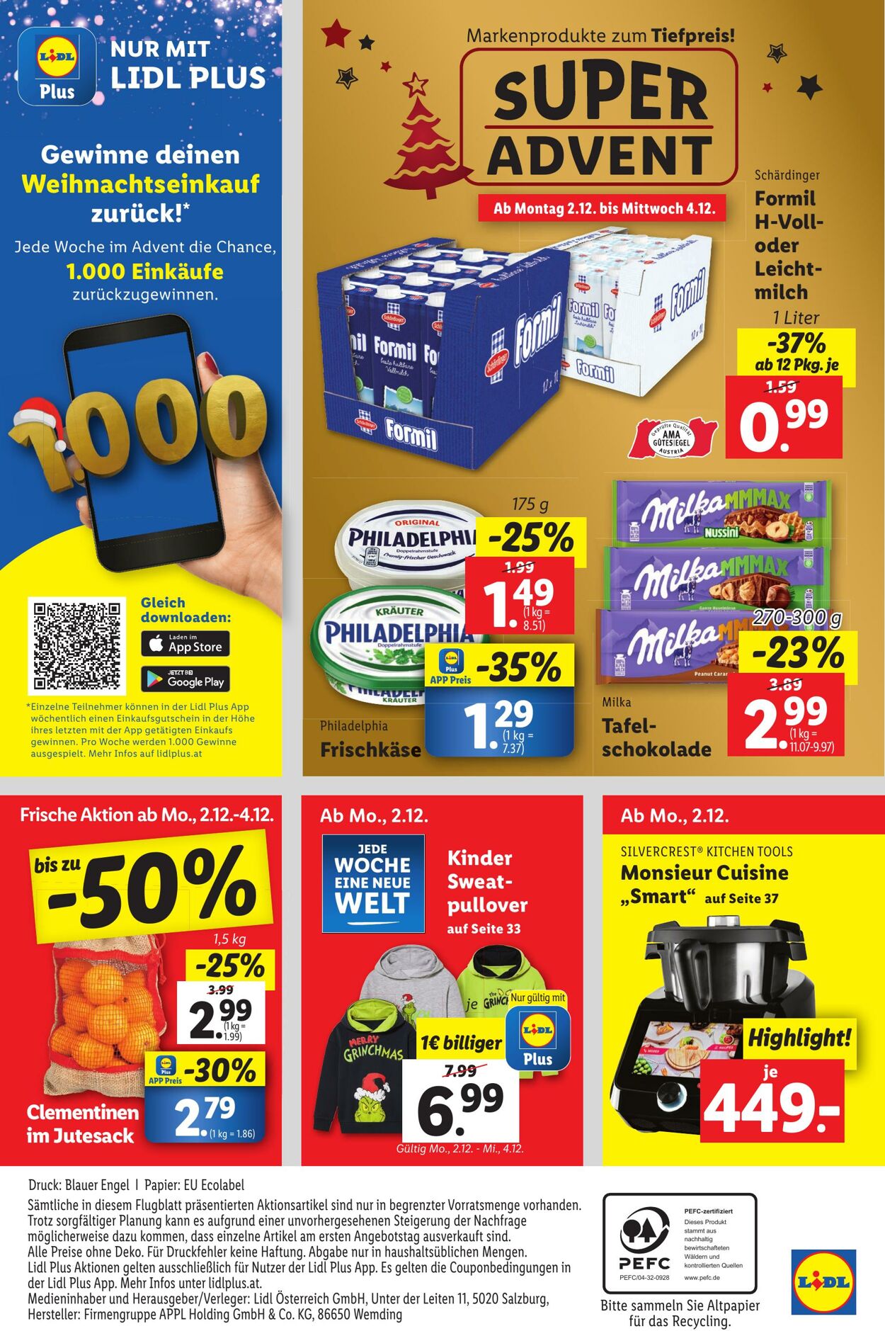 Prospekt Lidl 28.11.2024 - 04.12.2024