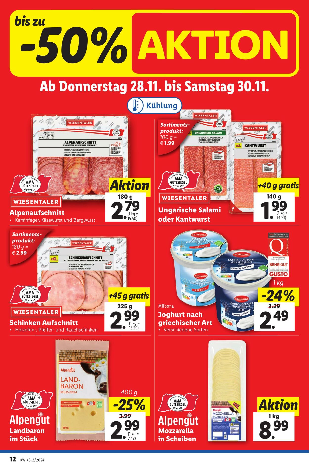 Prospekt Lidl 28.11.2024 - 04.12.2024