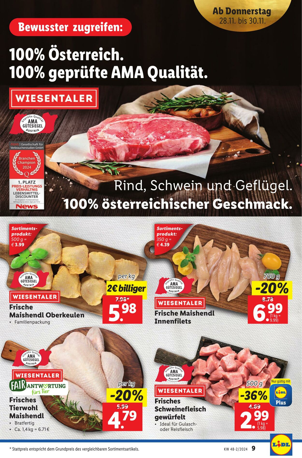 Prospekt Lidl 28.11.2024 - 04.12.2024