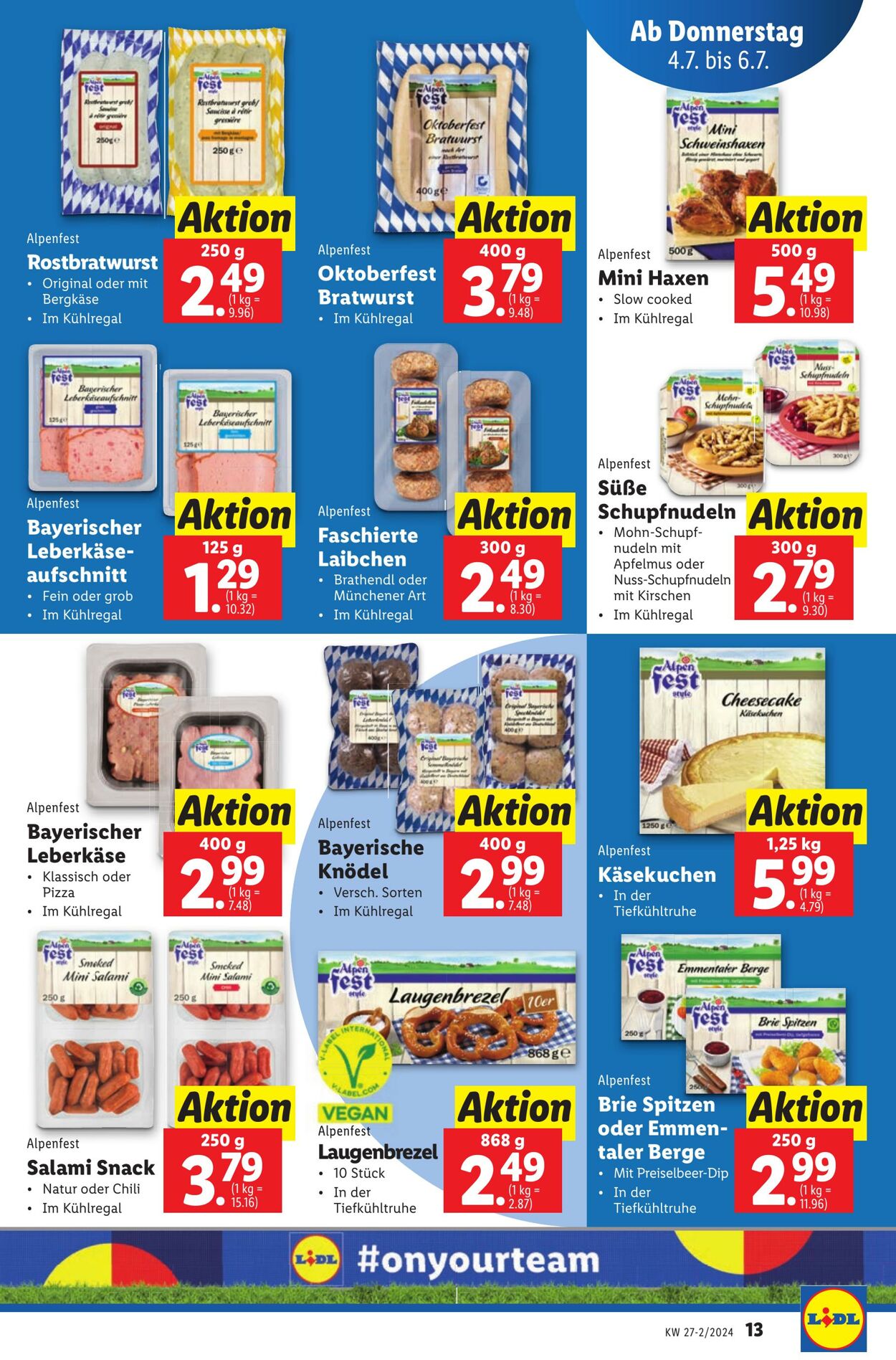 Prospekt Lidl 04.07.2024 - 10.07.2024