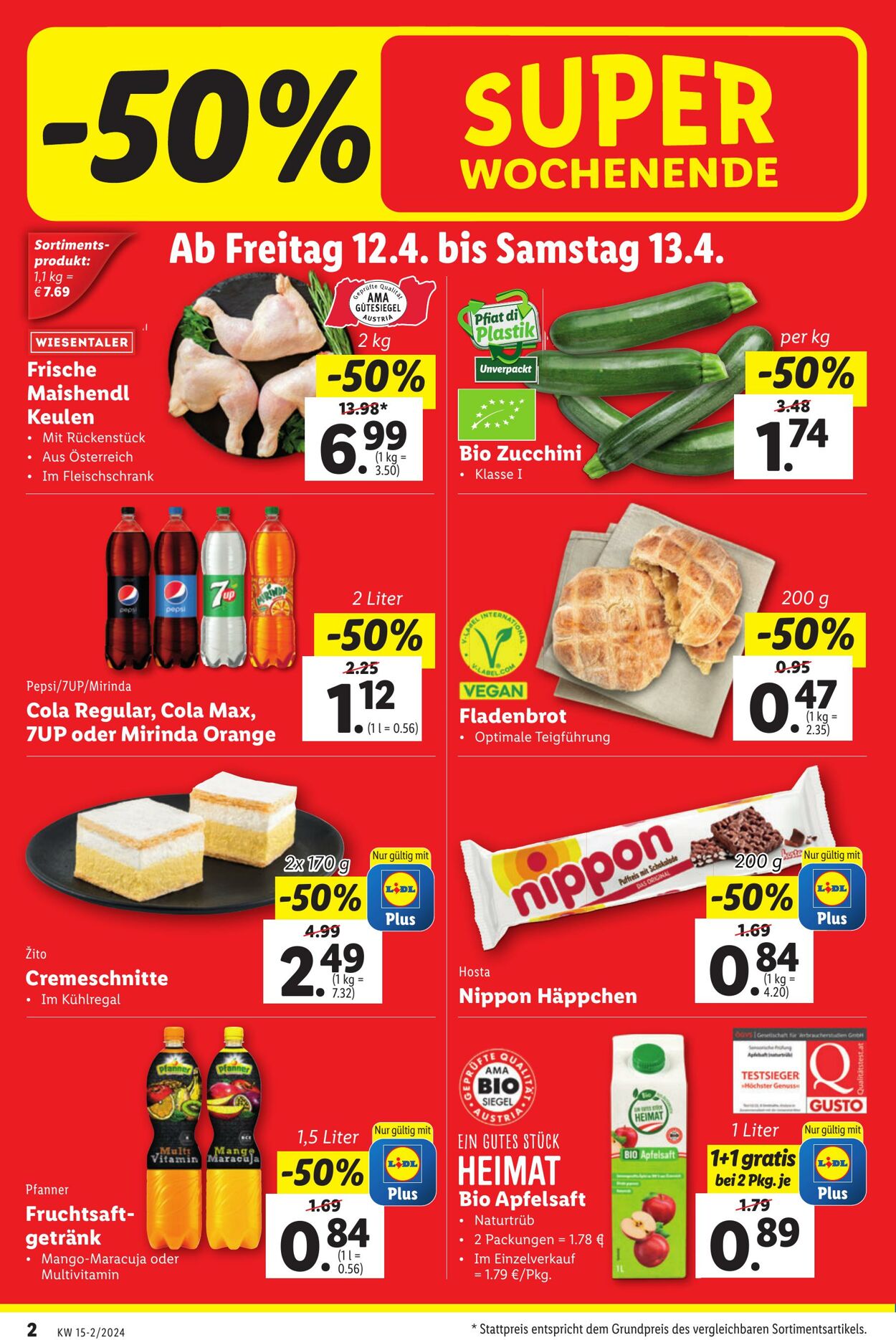 Prospekt Lidl 11.04.2024 - 17.04.2024