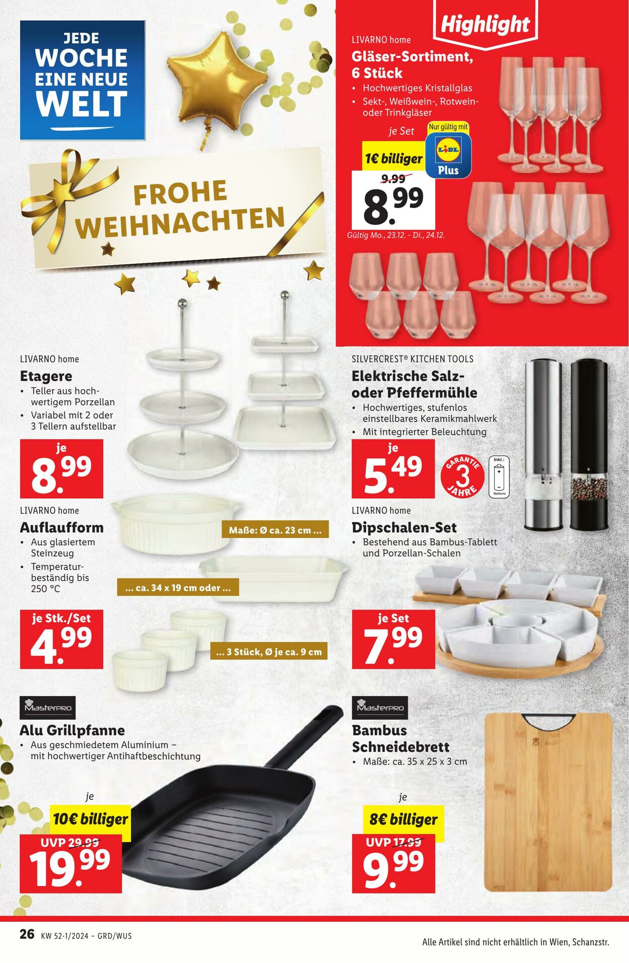 Prospekt Lidl 19.12.2024 - 24.12.2024