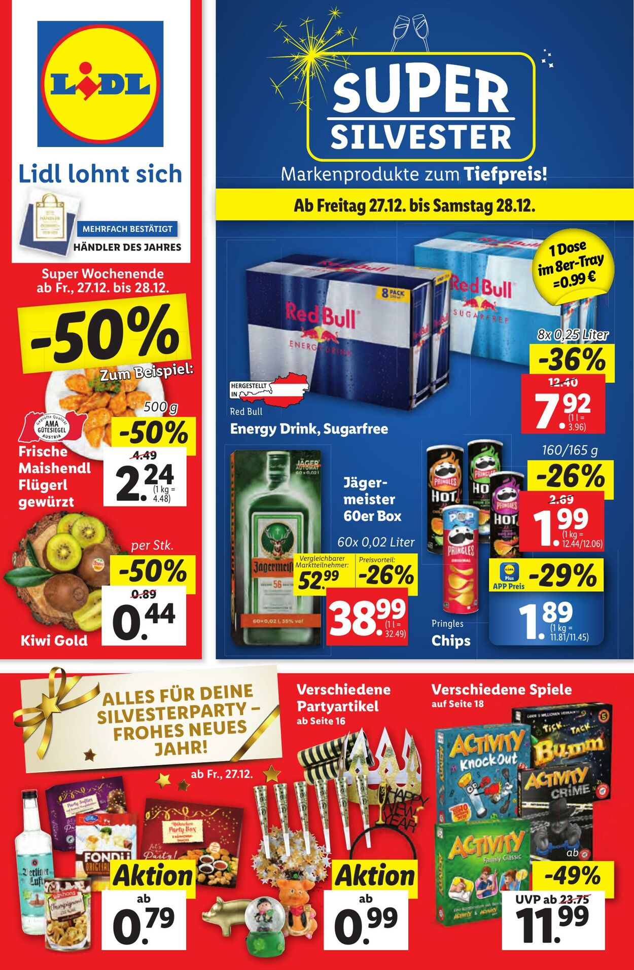 Prospekt Lidl 19.12.2024 - 24.12.2024