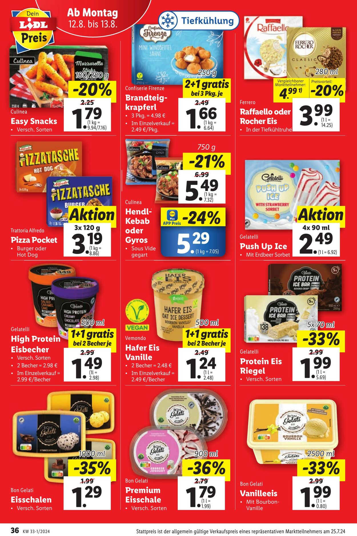 Prospekt Lidl 08.08.2024 - 14.08.2024