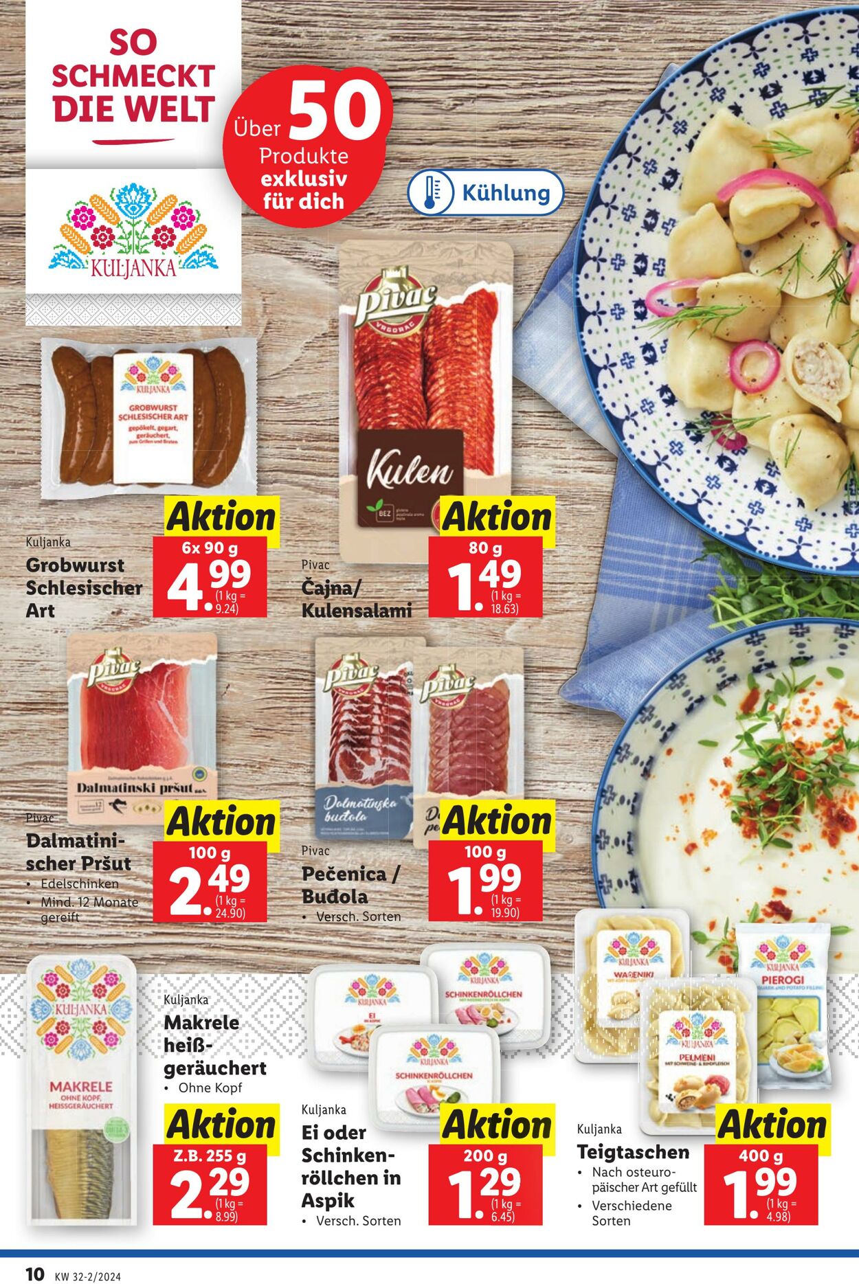 Prospekt Lidl 08.08.2024 - 14.08.2024