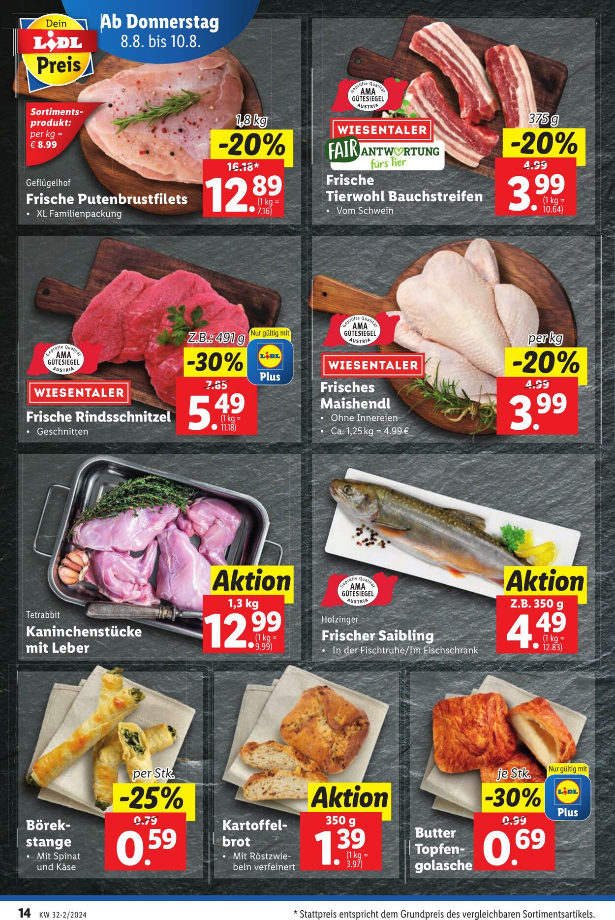 Prospekt Lidl 08.08.2024 - 14.08.2024