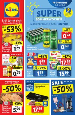 Prospekt Lidl 25.07.2024 - 31.07.2024