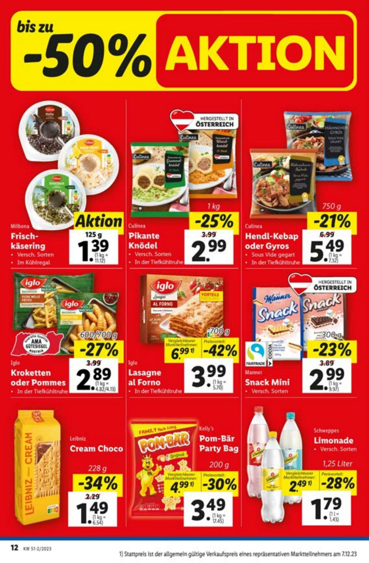 Prospekt Lidl 21.12.2023 - 23.12.2023