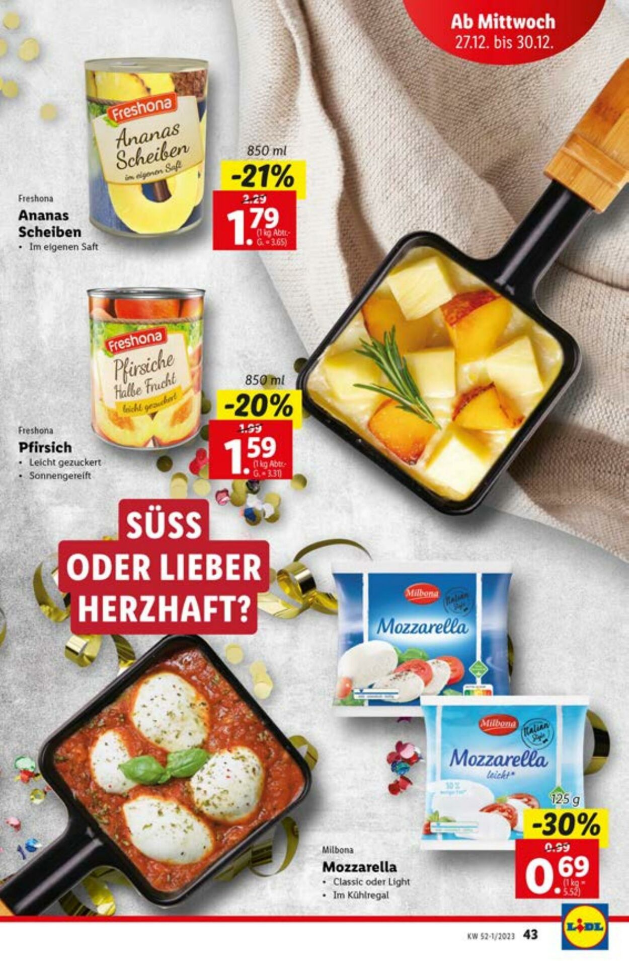 Prospekt Lidl 21.12.2023 - 23.12.2023