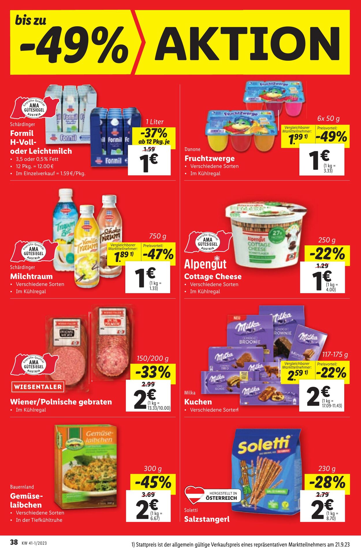 Prospekt Lidl 05.10.2023 - 07.10.2023