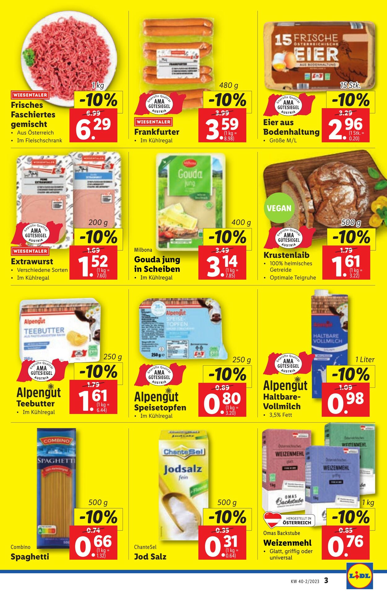 Prospekt Lidl 05.10.2023 - 07.10.2023