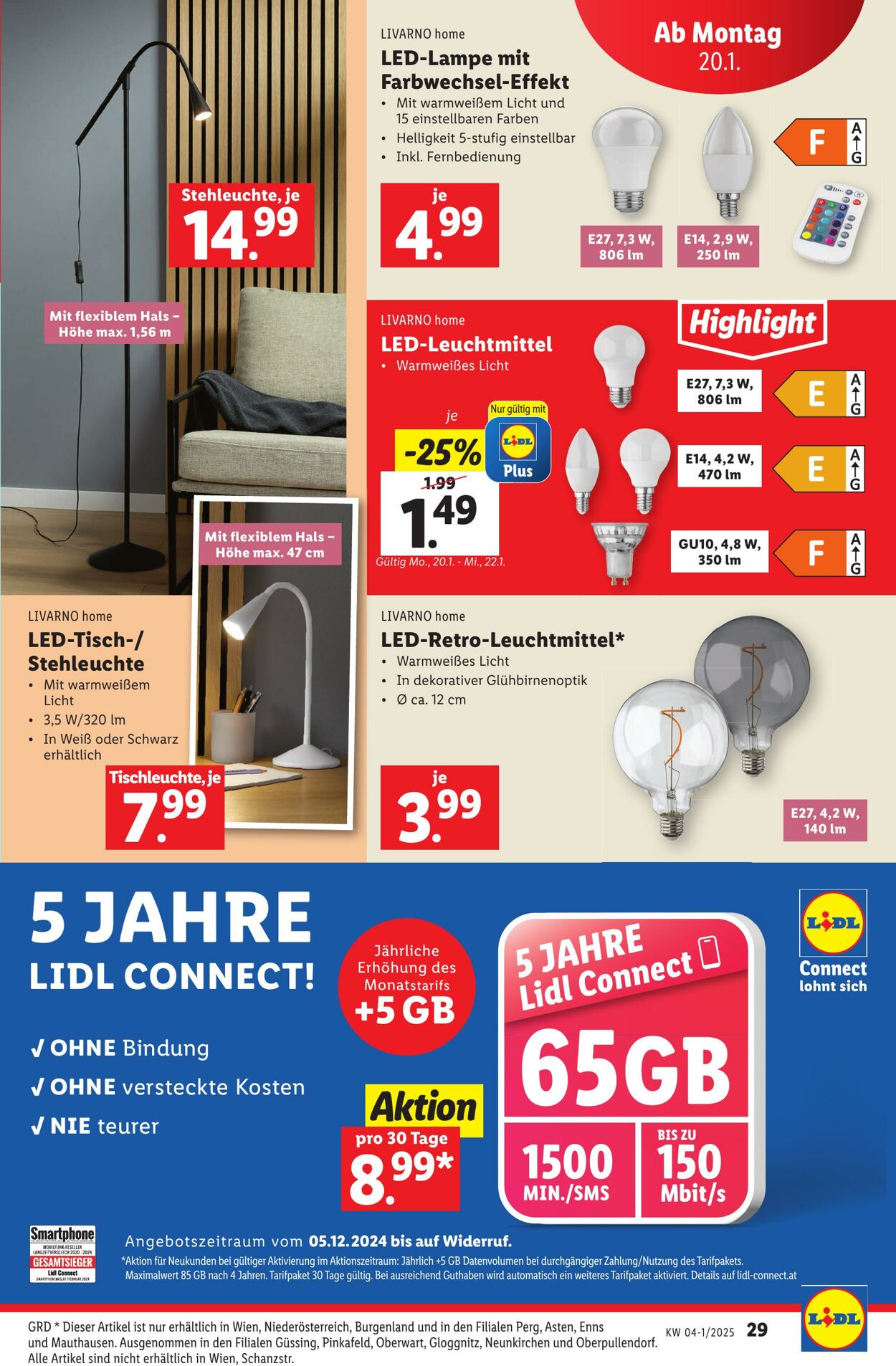 Prospekt Lidl 16.01.2025 - 22.01.2025