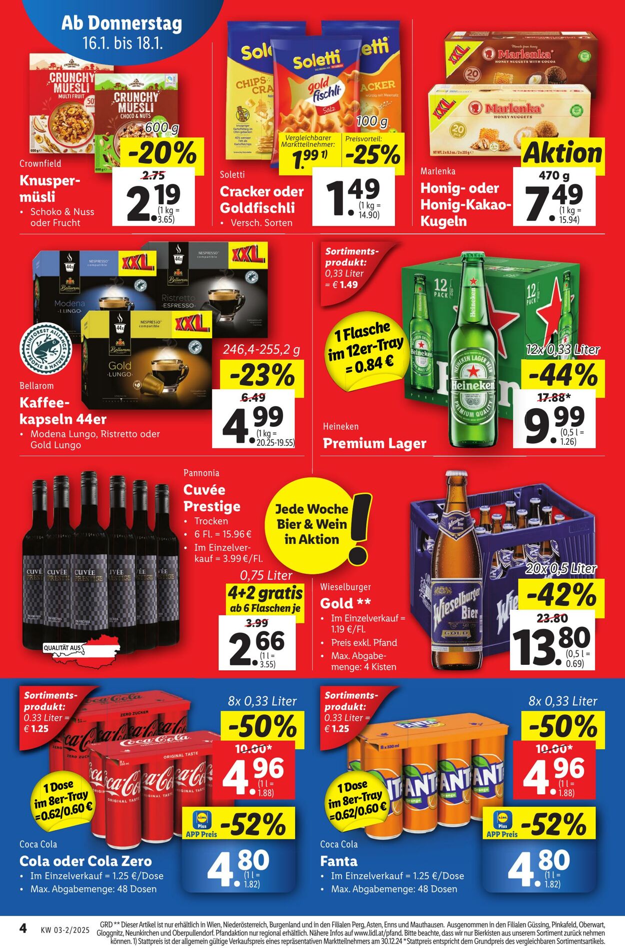 Prospekt Lidl 16.01.2025 - 22.01.2025