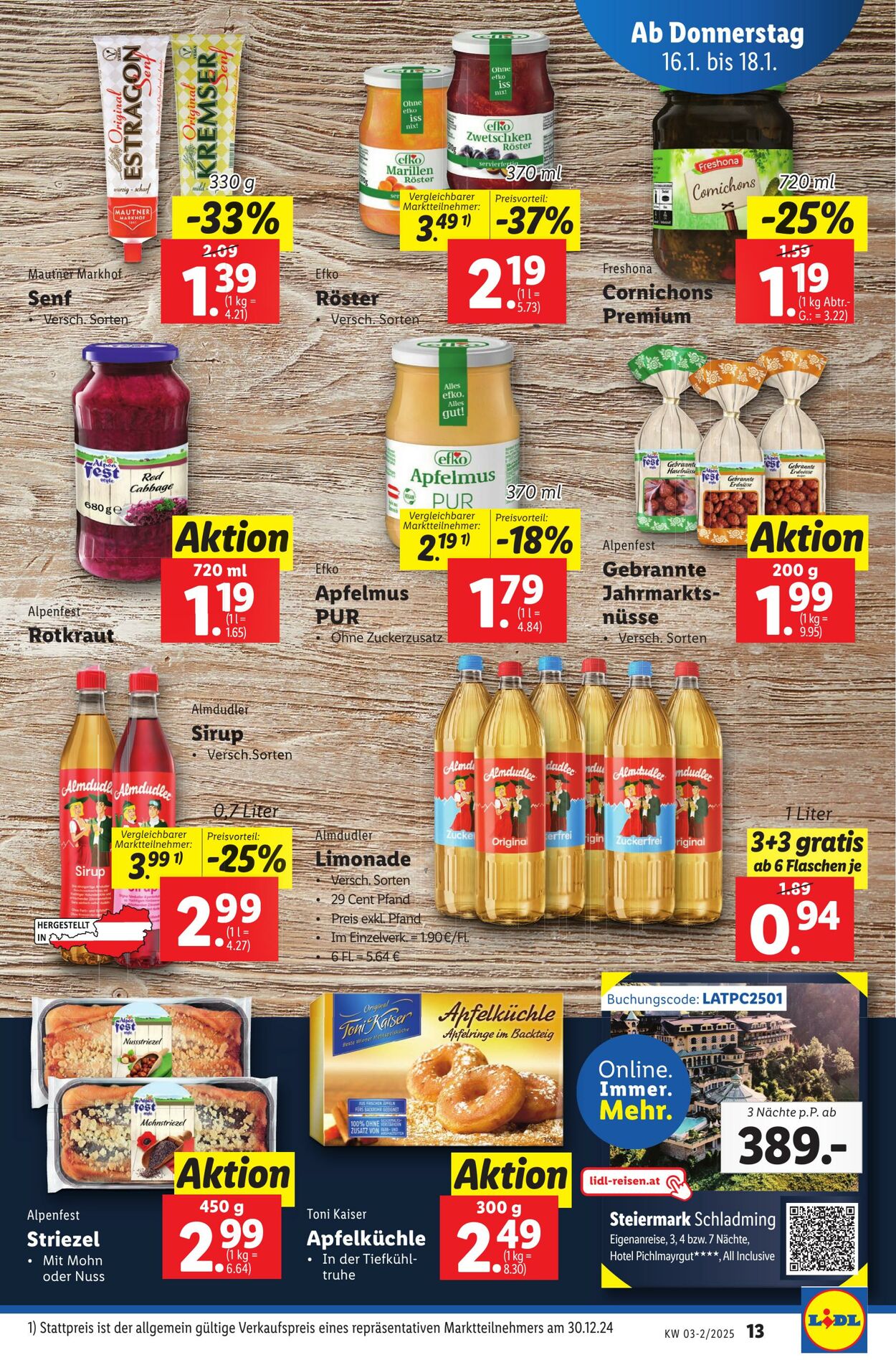 Prospekt Lidl 16.01.2025 - 22.01.2025