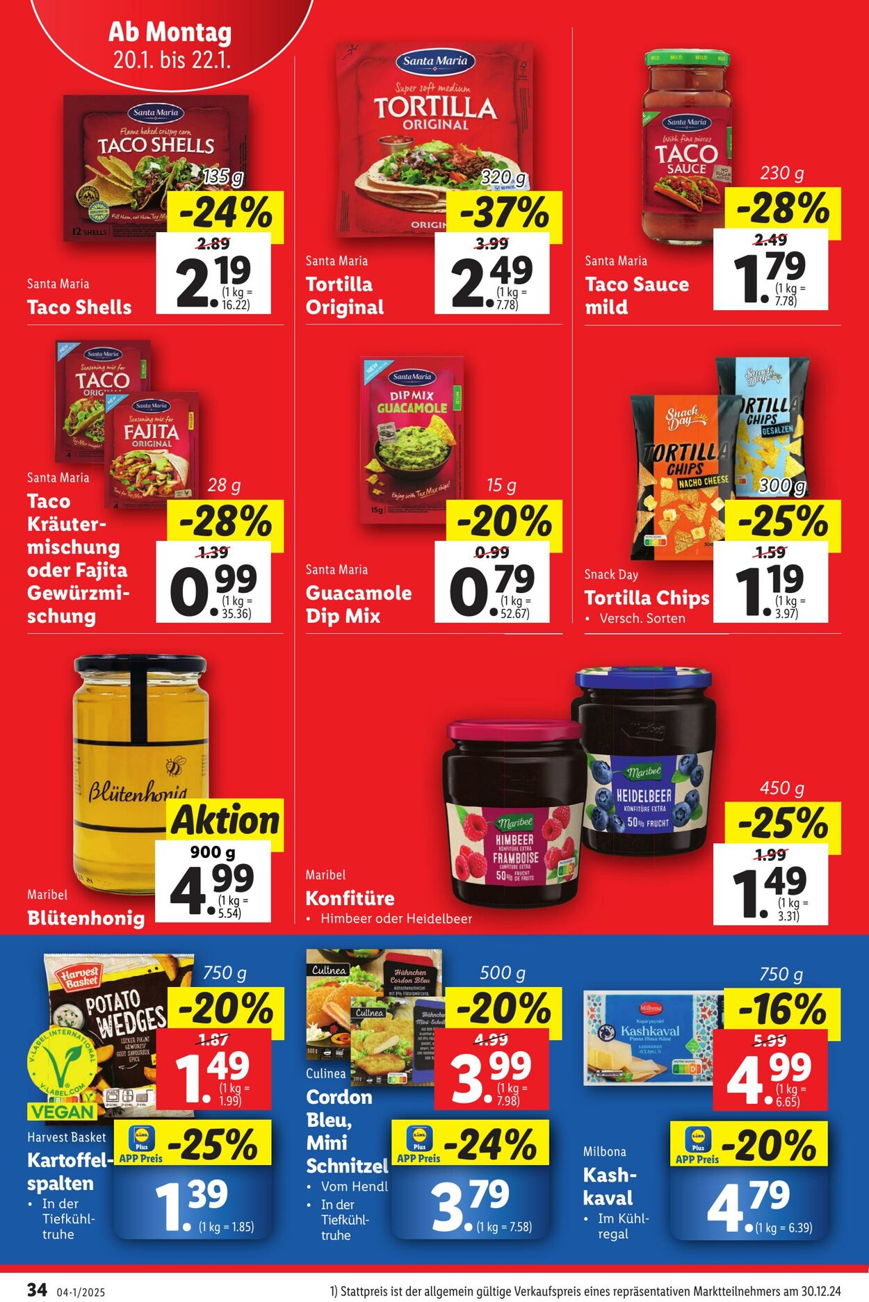 Prospekt Lidl 16.01.2025 - 22.01.2025