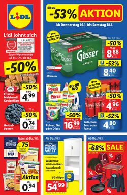 Prospekt Lidl 11.01.2024 - 13.01.2024