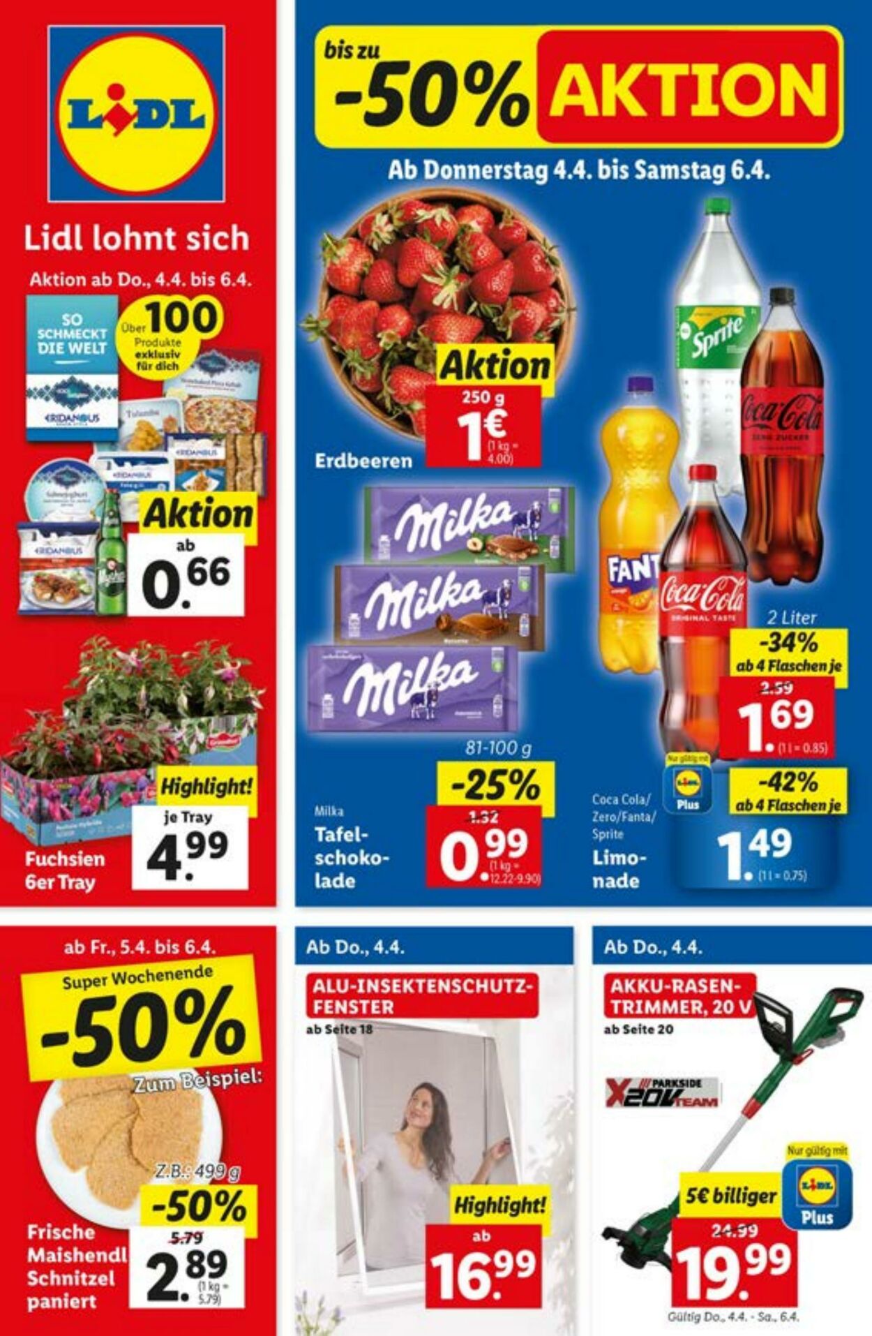 Prospekt Lidl 04.04.2024 - 06.04.2024