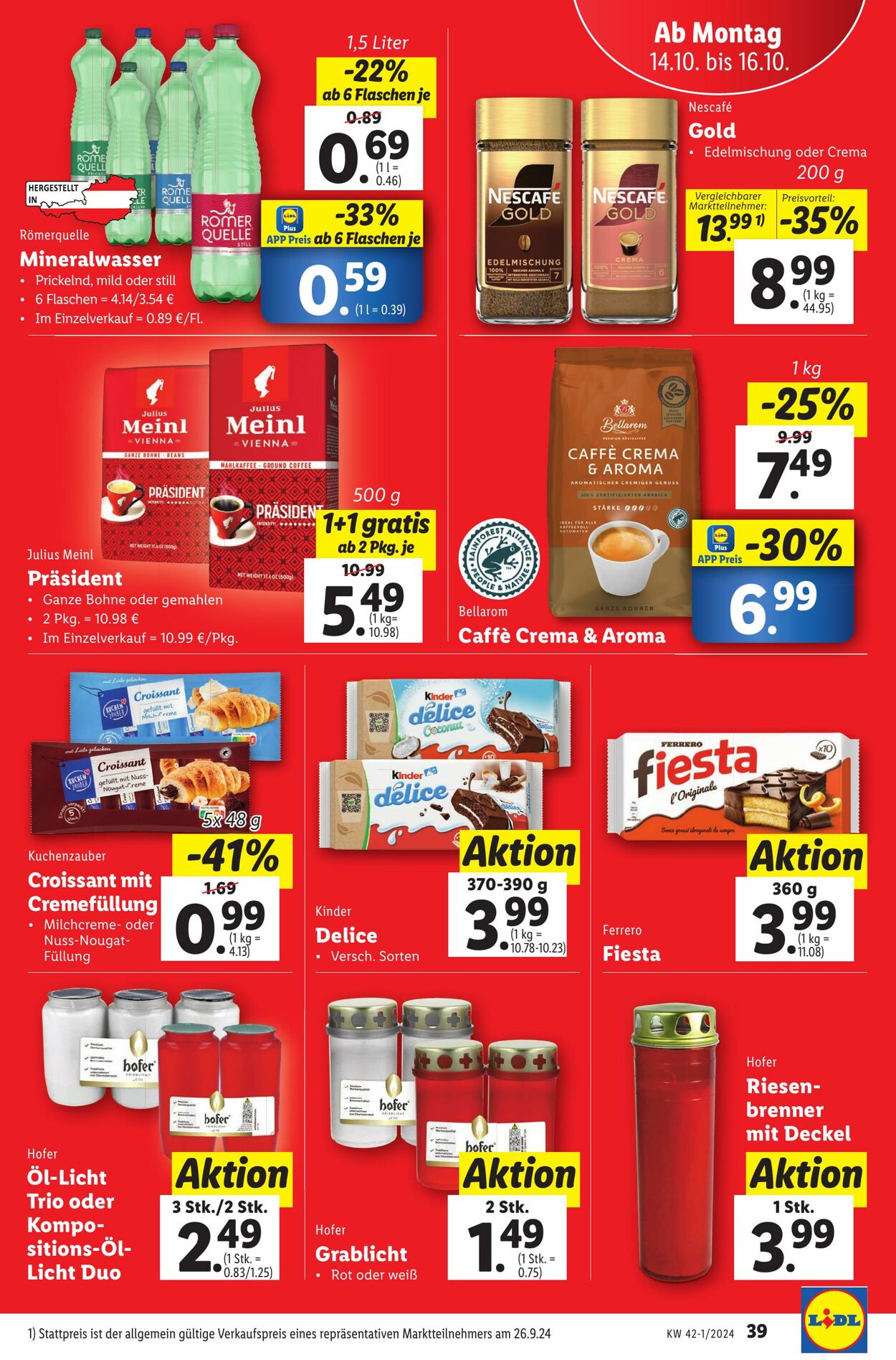 Prospekt Lidl 10.10.2024 - 16.10.2024