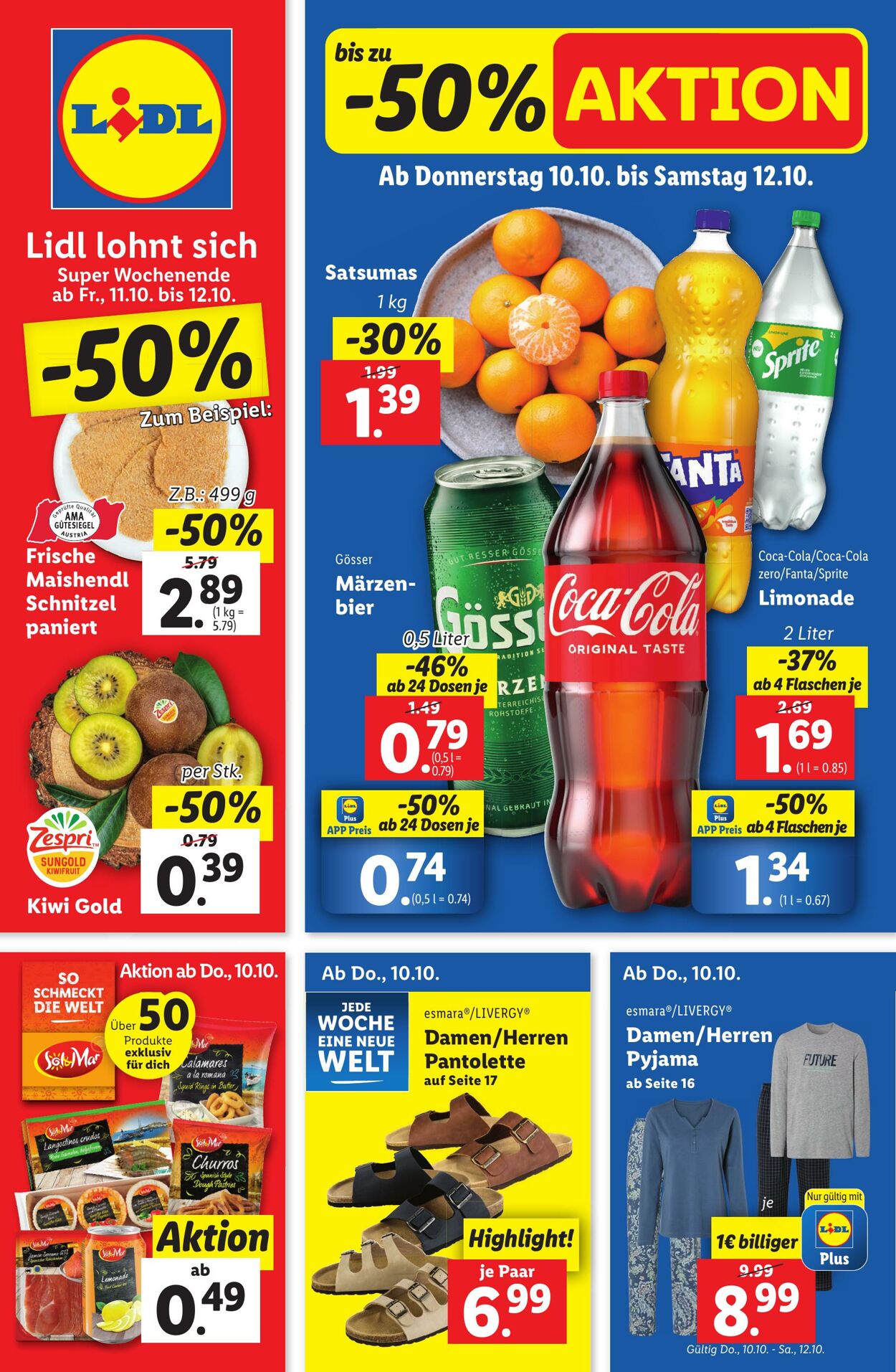 Prospekt Lidl 10.10.2024 - 16.10.2024